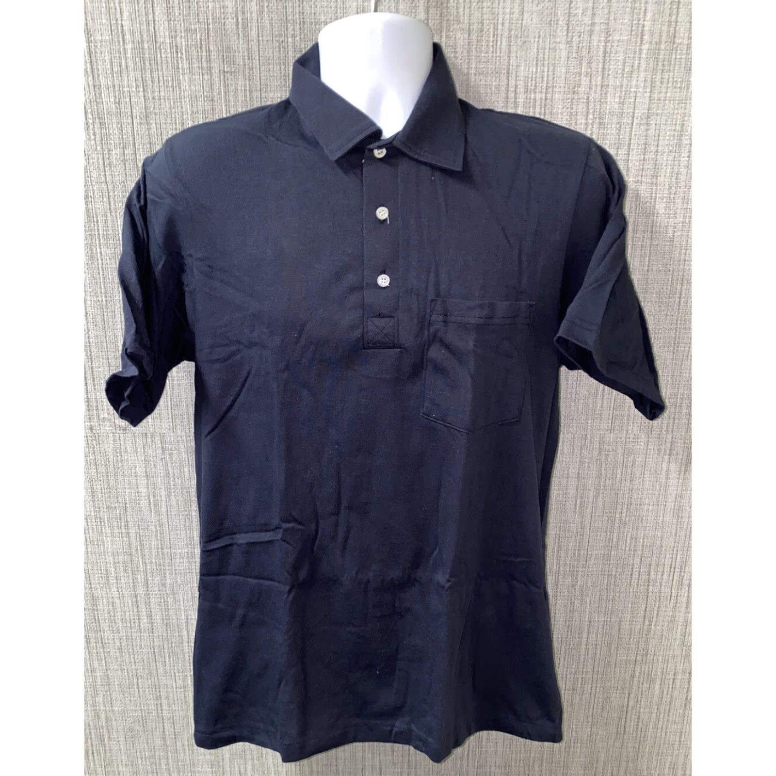 Red Kap VINTAGE Red Kap Polo Shirt Short Sleeve Golf USA Made Mens L Gray Size US L / EU 52-54 / 3 - 2 Thumbnail