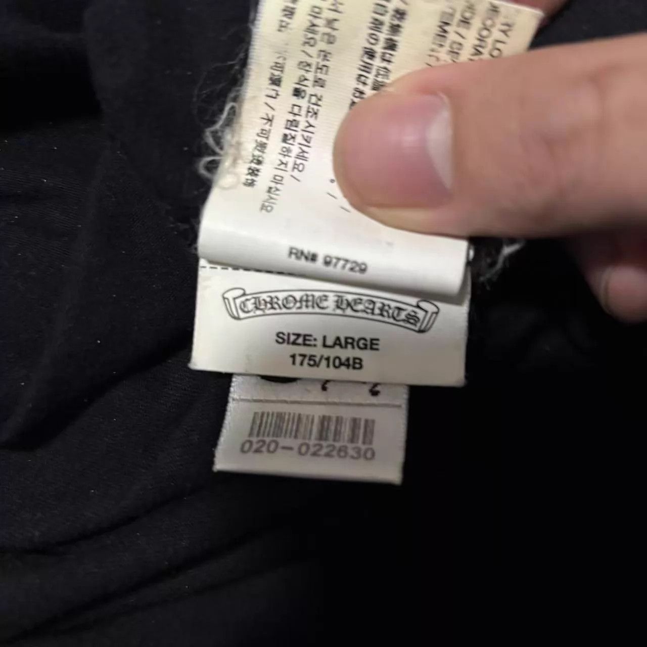 Chrome Hearts Chrome Hearts Cross Logo Short Tee L 97 New Size US L / EU 52-54 / 3 - 5 Thumbnail
