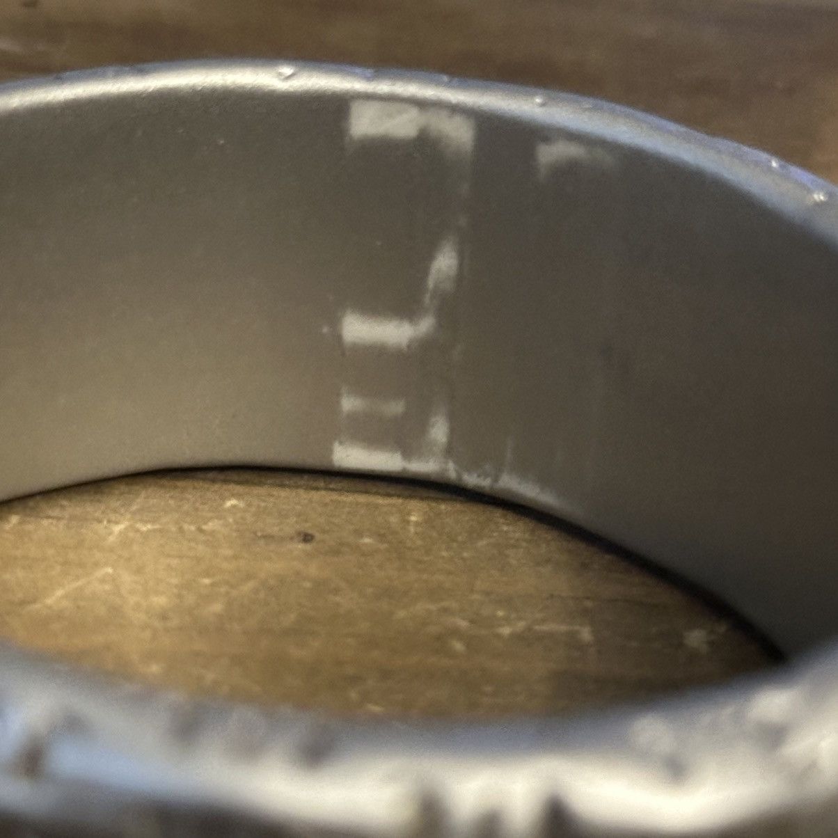 Other Resin basketweave chunky silver bangle bracelet Size ONE SIZE - 2 Thumbnail
