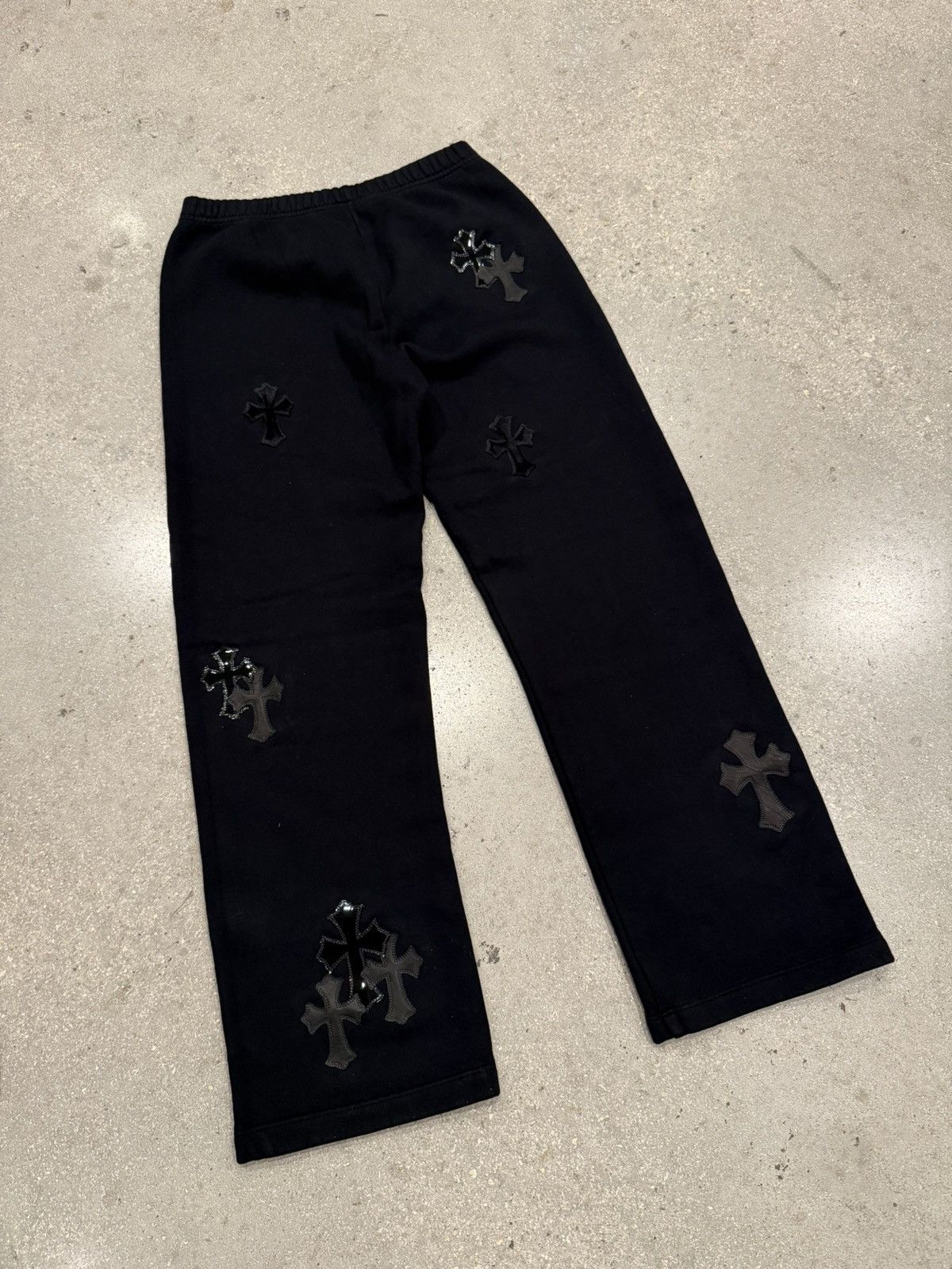 Chrome Hearts Chrome Hearts Cross Patch SweatPants Size US 36 / EU 52 - 2 Thumbnail