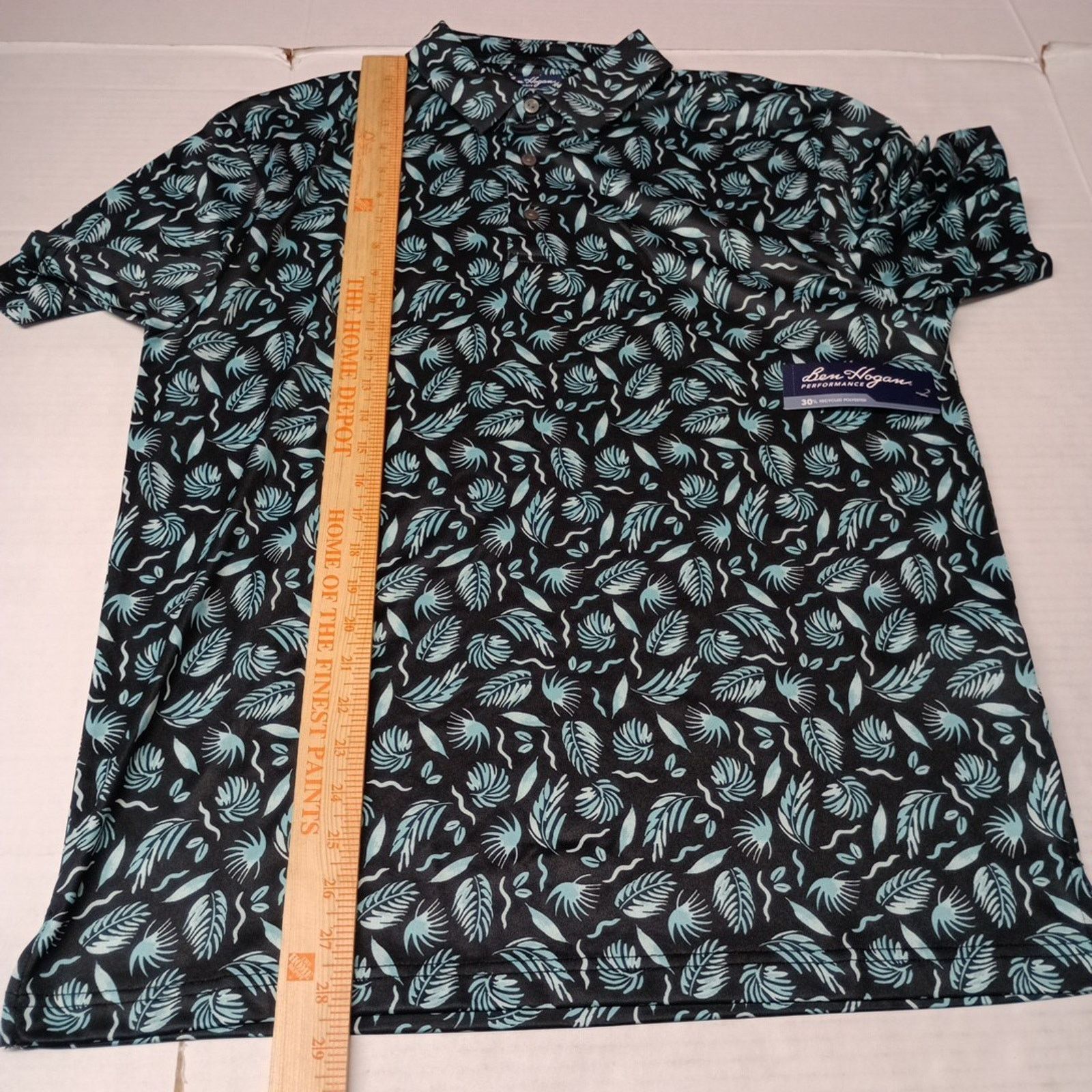 Other Ben Hogan Polo Shirt Men's Size M 38/40 Floral Print UPF 15 Size US M / EU 48-50 / 2 - 5 Thumbnail