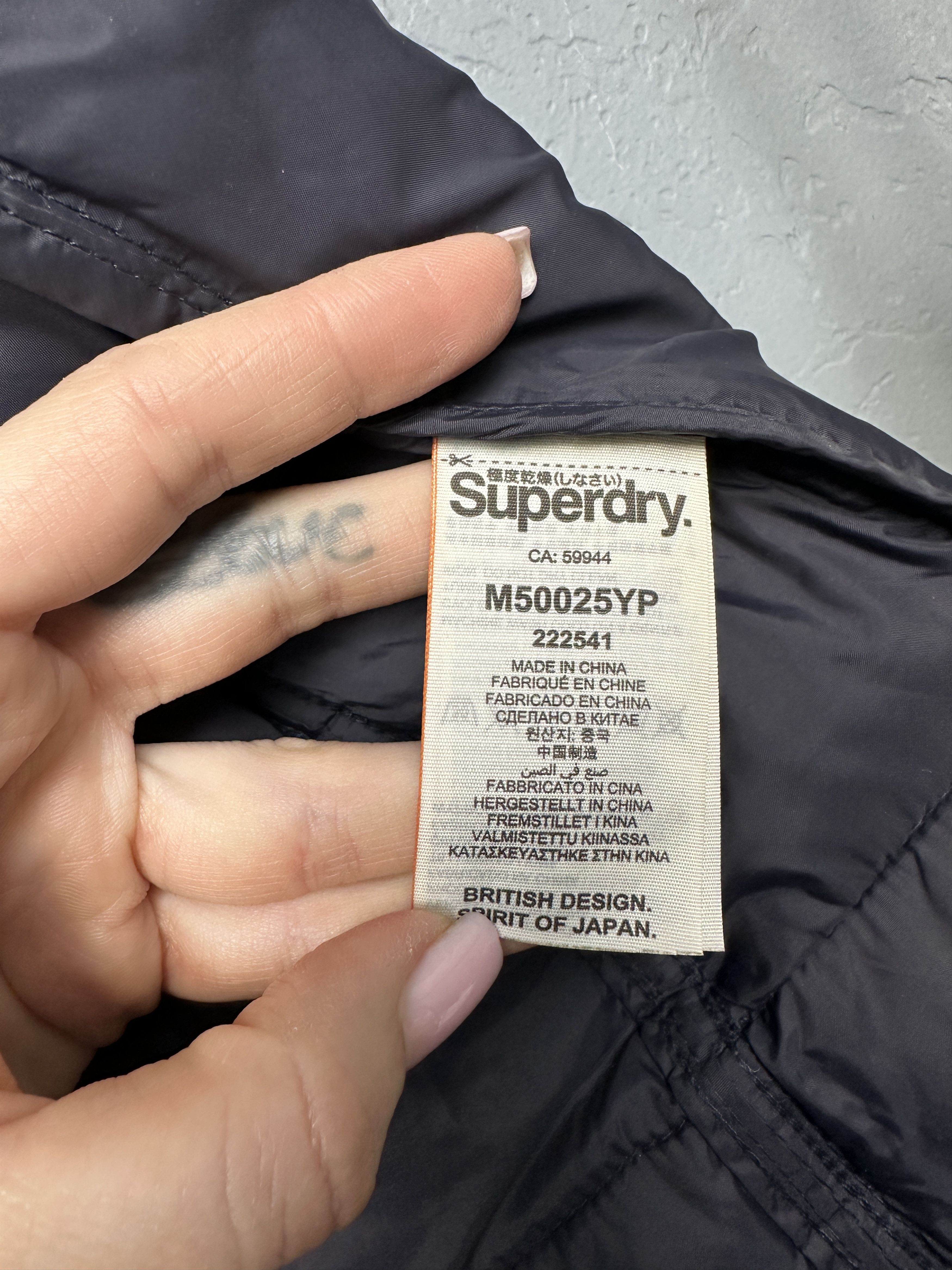 Superdry Superdry Mountain Mens Puffer Quilted Jacket Size US L / EU 52-54 / 3 - 7 Thumbnail