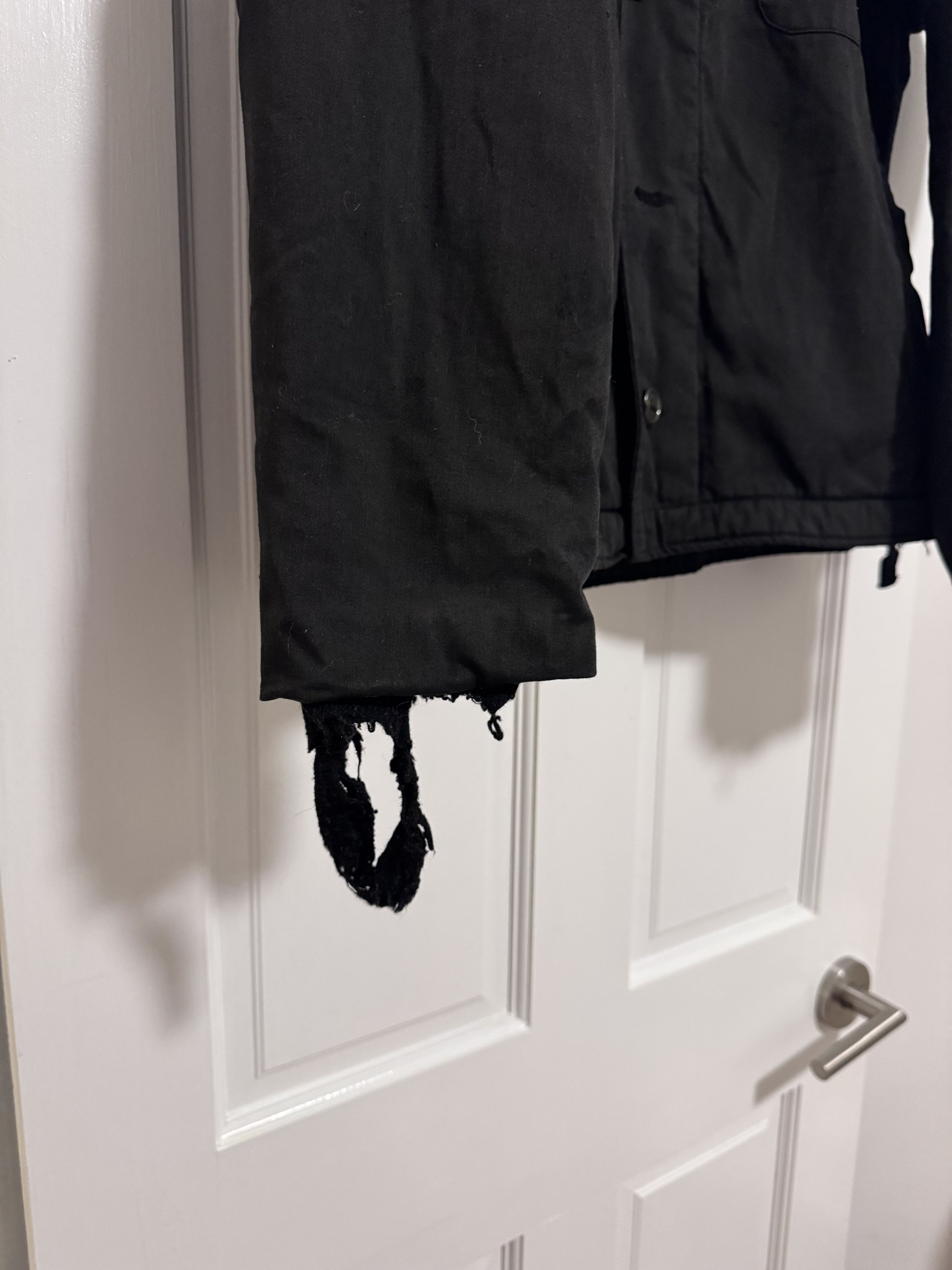 Vintage Distressed/Thrashed A2 Fleece-Lined Deck Jacket Overdyed Size US L / EU 52-54 / 3 - 2 Thumbnail