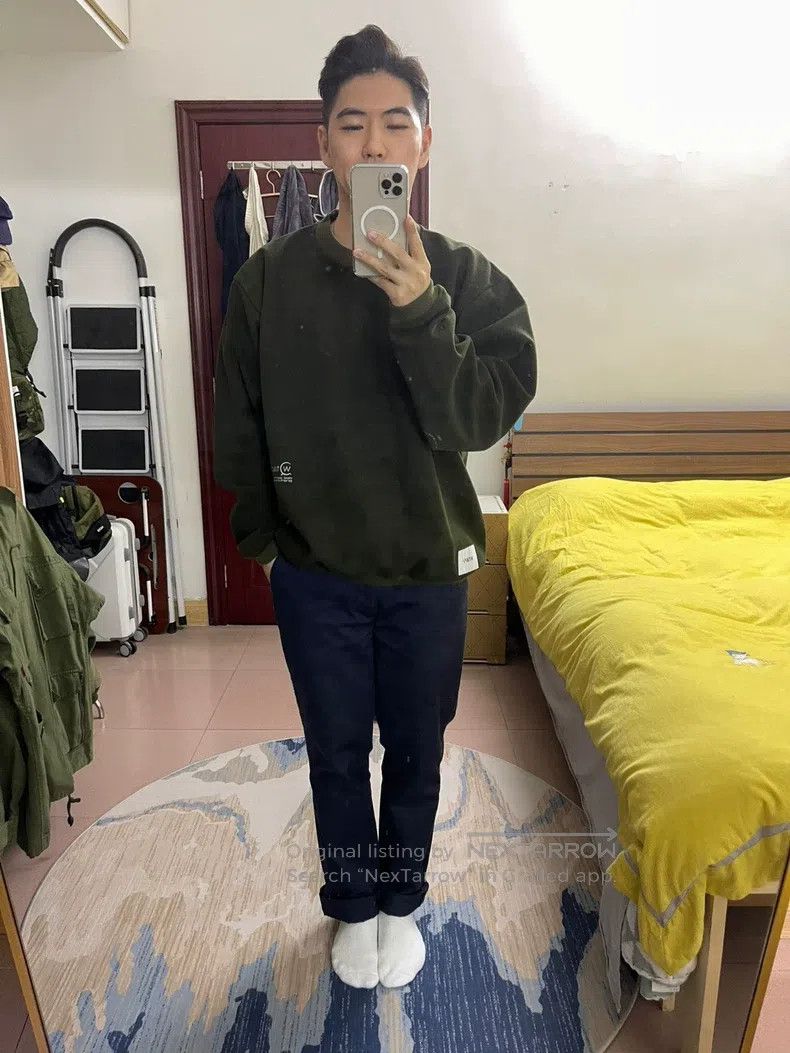 Wtaps Wtaps Military Green Hoodie Size US M / EU 48-50 / 2 - 2 Thumbnail
