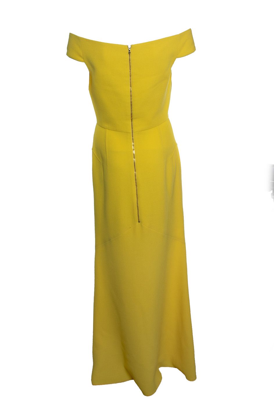 Roland Mouret Roland Mouret, Sleeves maxi dress in yellow Size L / US 10 / IT 46 - 2 Thumbnail