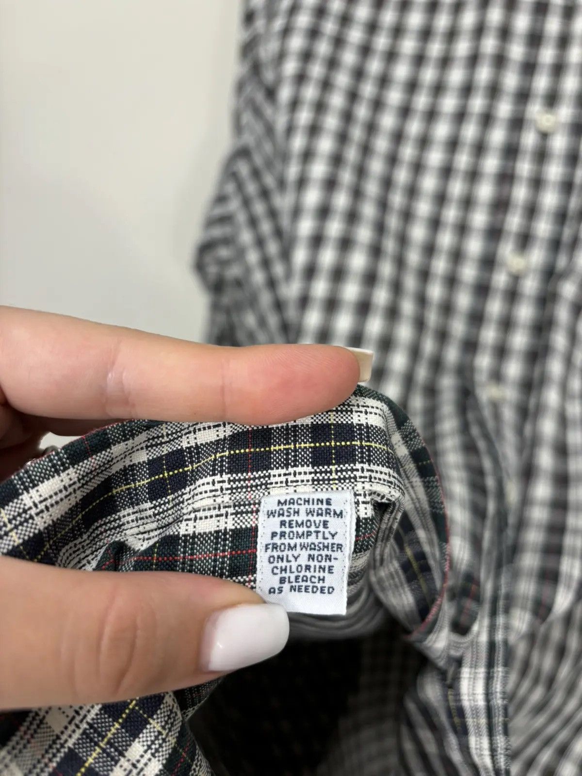 Polo Ralph Lauren × Ralph Lauren × Vintage Vintage Polo Ralph Lauren Big Checkered Luxury Shirt Size US XL / EU 56 / 4 - 8 Thumbnail