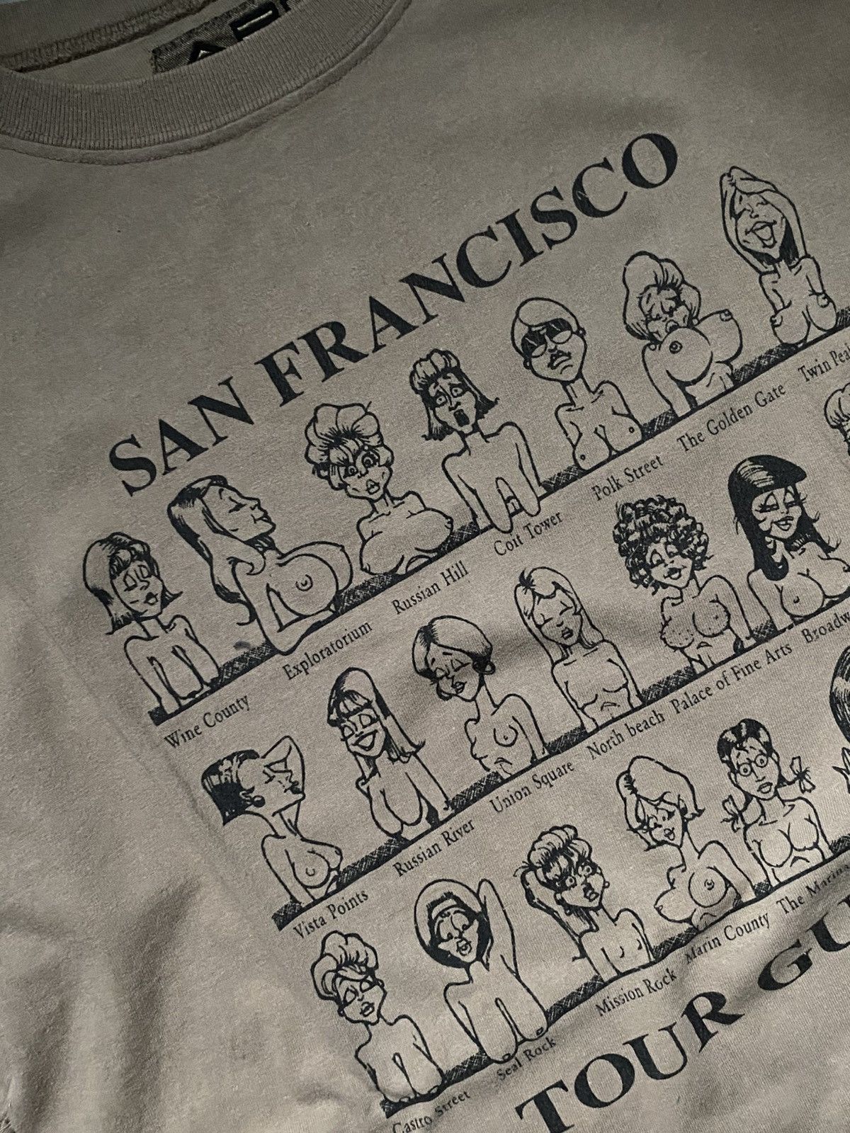 Other RARE! Vintage 90's San Francisco Tour Guide Graphic Tee Size US M / EU 48-50 / 2 - 4 Thumbnail