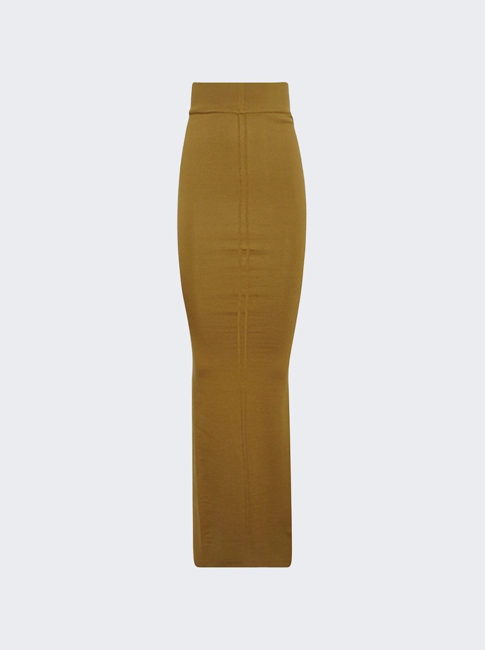 Rick Owens o1mle0426 Pillar Skirt in Brown Size 30" / US 8 / IT 44 - 1 Thumbnail