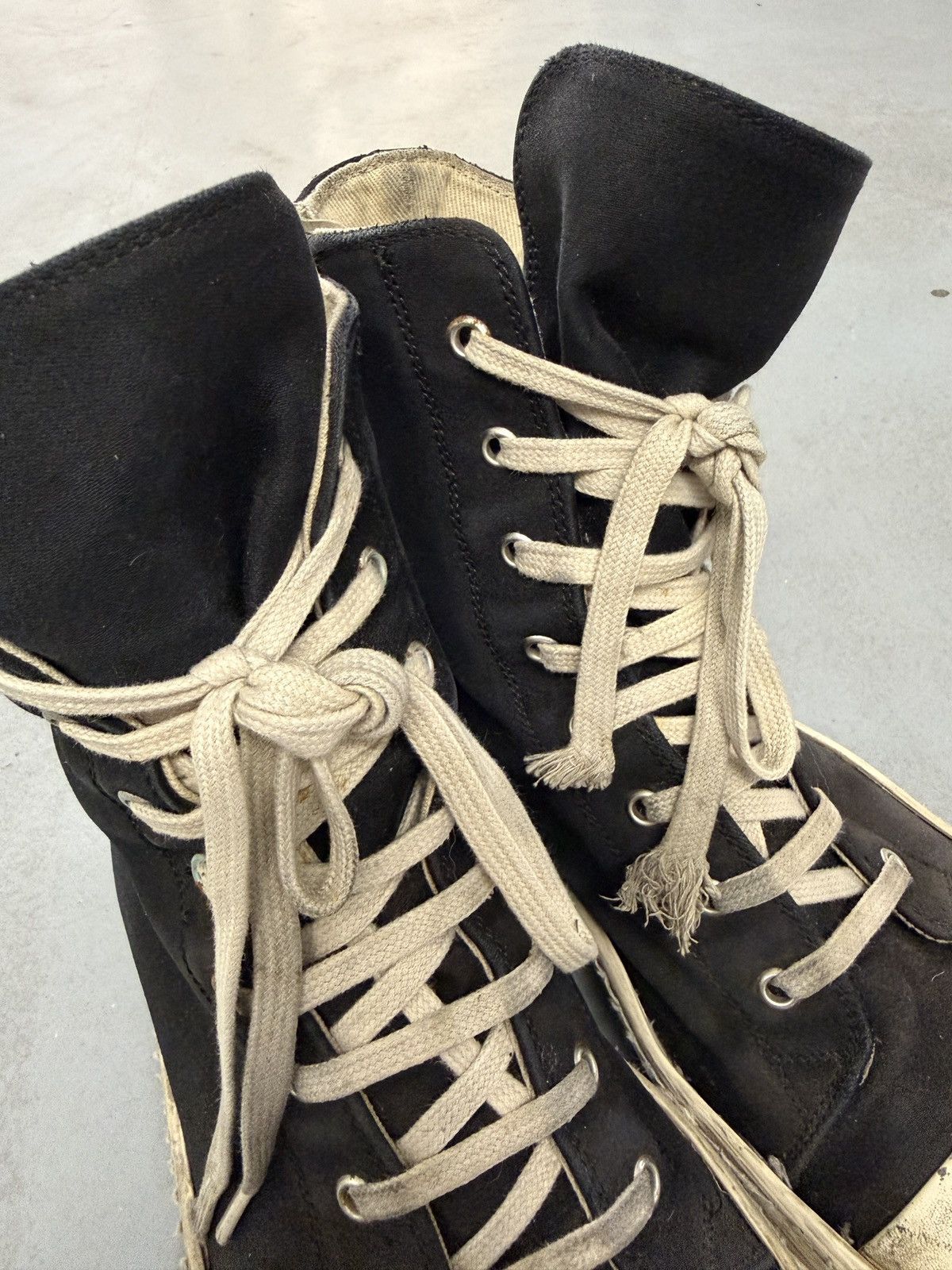 Rick Owens Drkshdw Rick Owens Drkshdw Ramones High Sneakers Size US 9 / EU 42 - 4 Thumbnail