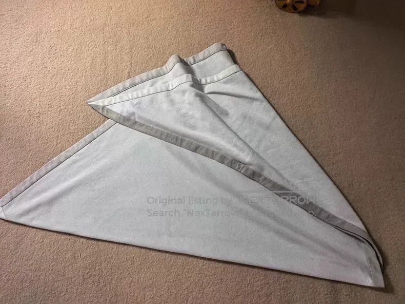 Loro Piana Loro Piana Lady Cashmere Suede Triangle Shawl Size ONE SIZE - 3 Thumbnail