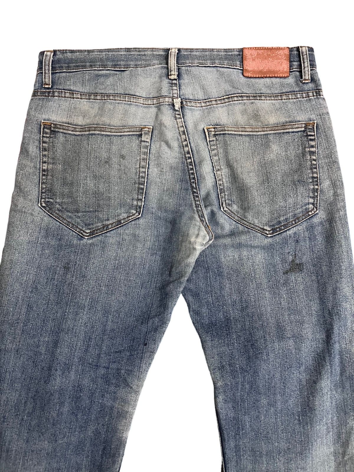 Japanese Brand Vintage AZY Jeans Distressed style jeans Size US 35 - 4 Thumbnail