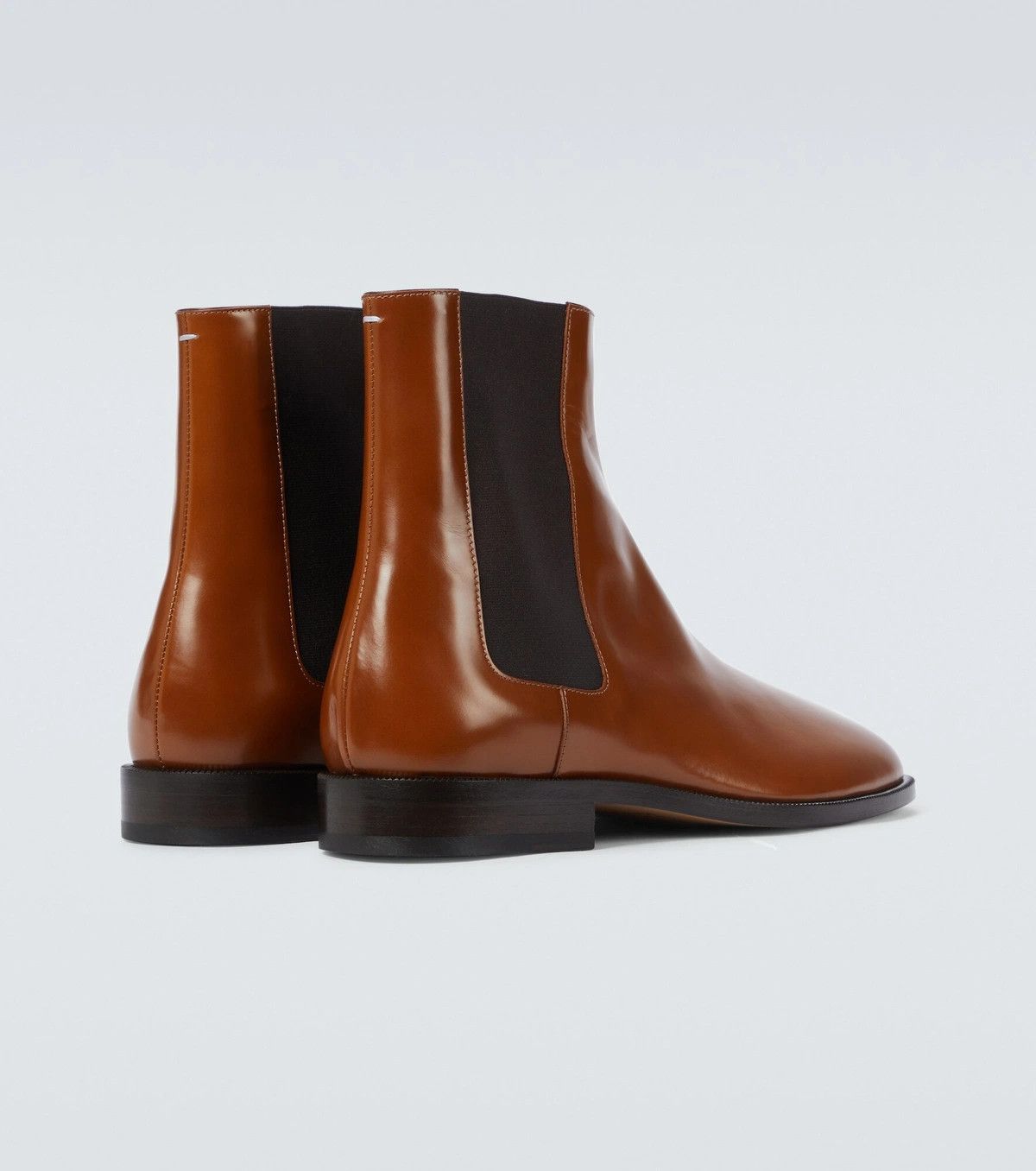 Maison Margiela o1w1db11225 Tabi Chelsea Boots in Brown Size US 11 / EU 44 - 6 Thumbnail