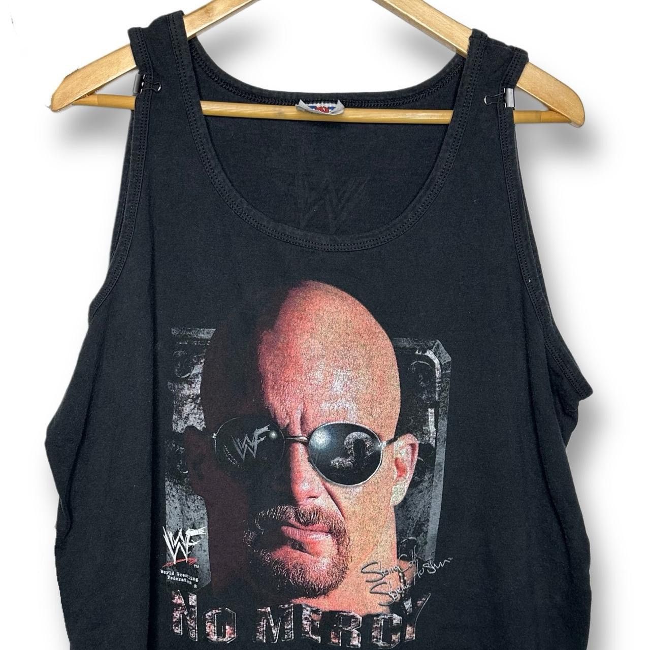 WWF Vintage WWF Stone Cold Steve Austin Tank XL Size US XL / EU 56 / 4 - 1 Thumbnail