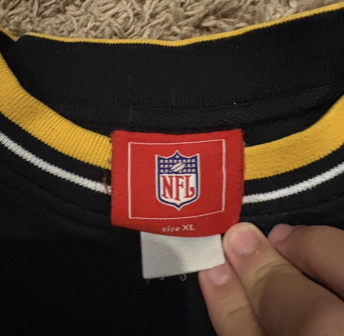 NFL Vintage Steelers Sweater Size US XL / EU 56 / 4 - 3 Thumbnail