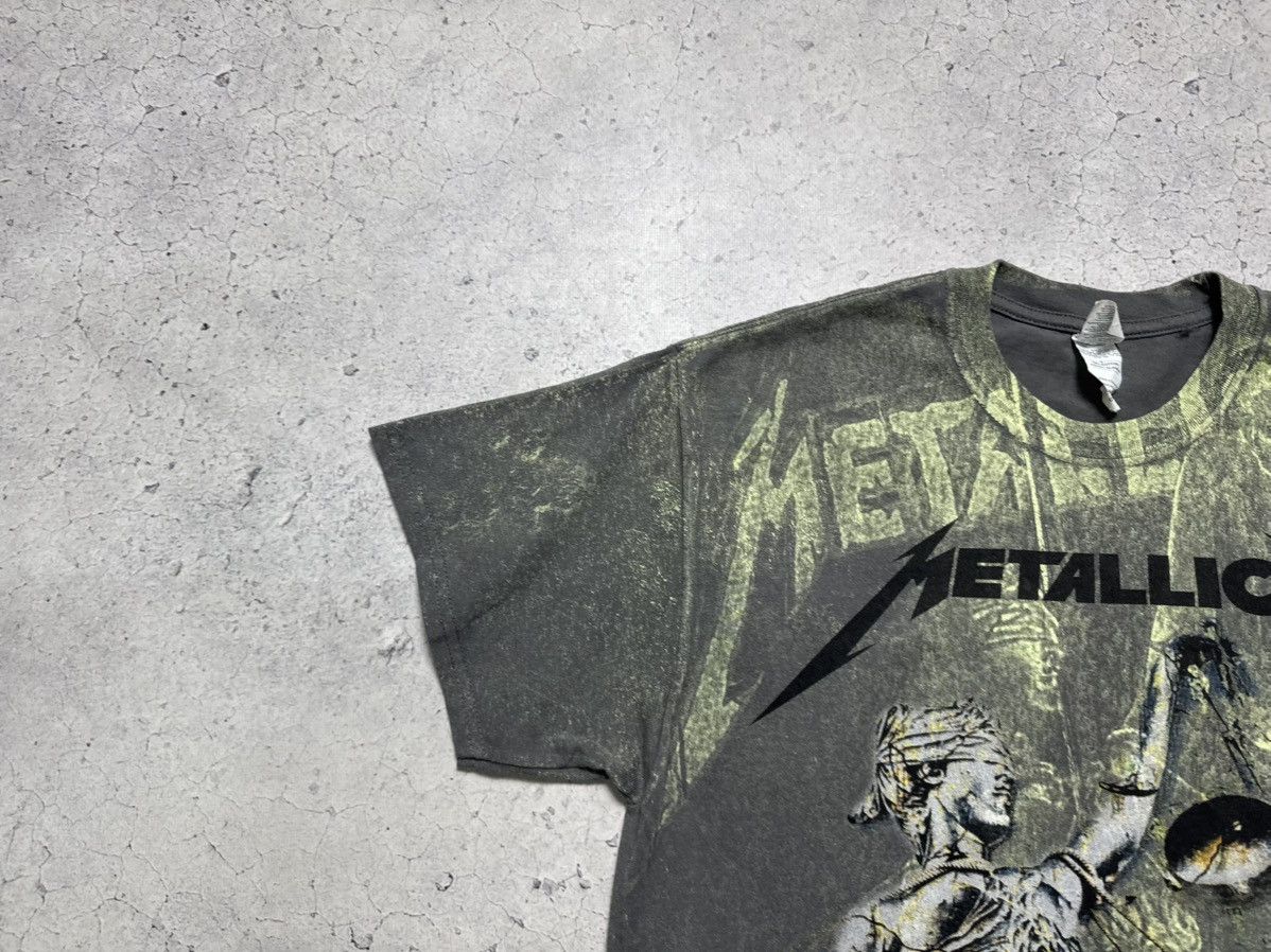 Metallica Metallica Vintage 90’s Rock Over Print Band Shirt Size US M / EU 48-50 / 2 - 3 Thumbnail