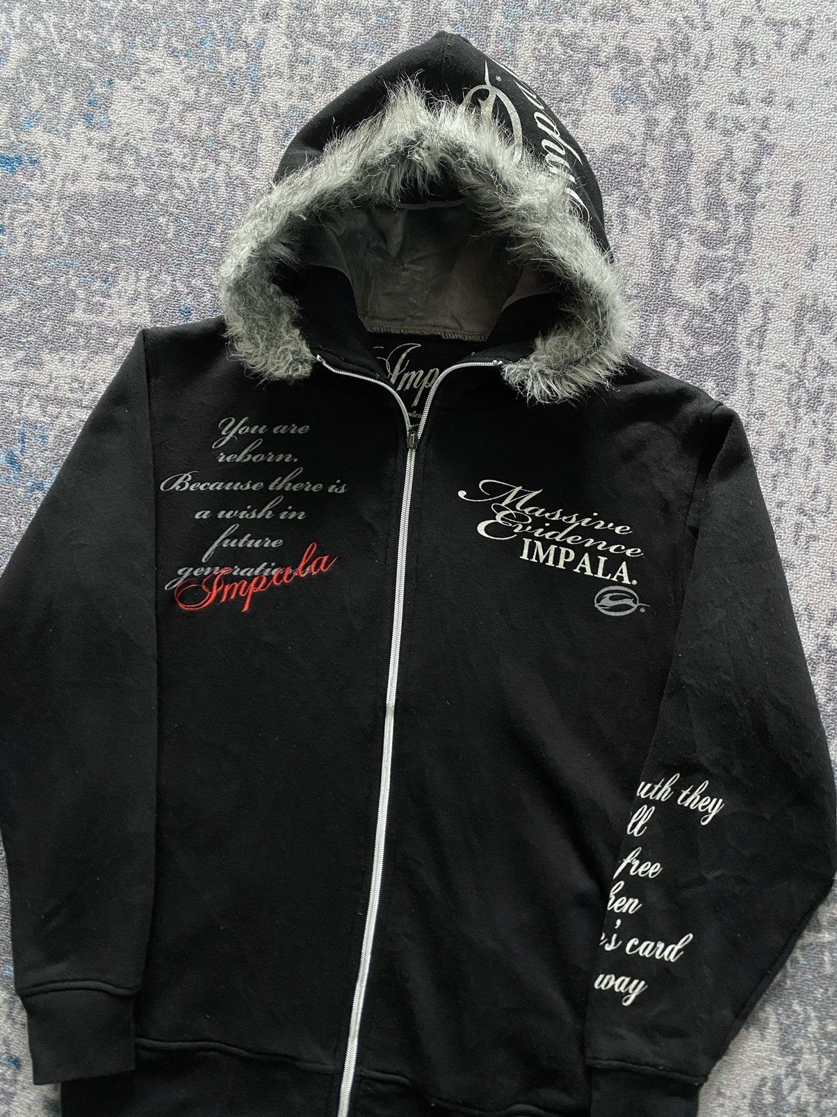If Six Was Nine Imapala poem fur hoodie ifsix vkei style Size US L / EU 52-54 / 3 - 4 Thumbnail