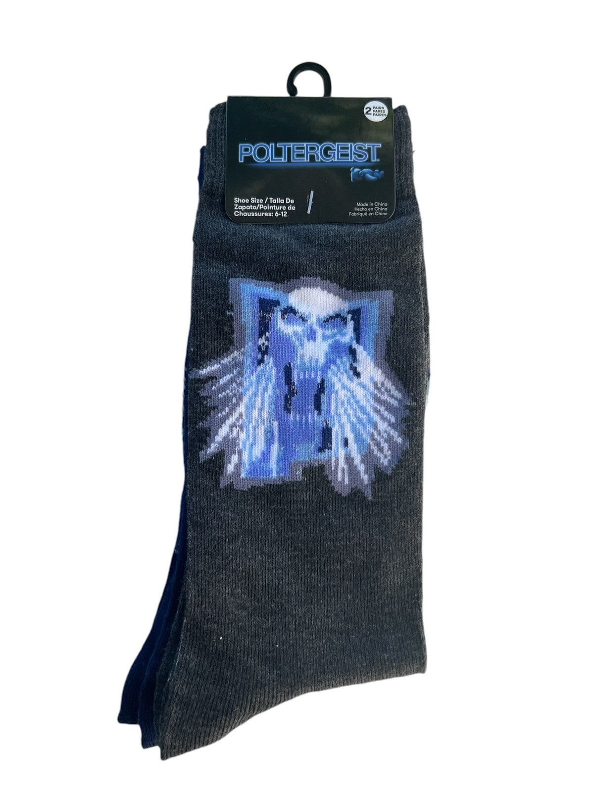 Other Official Poltergeist 2 Pack Socks Size 6-12 Size ONE SIZE - 1 Thumbnail