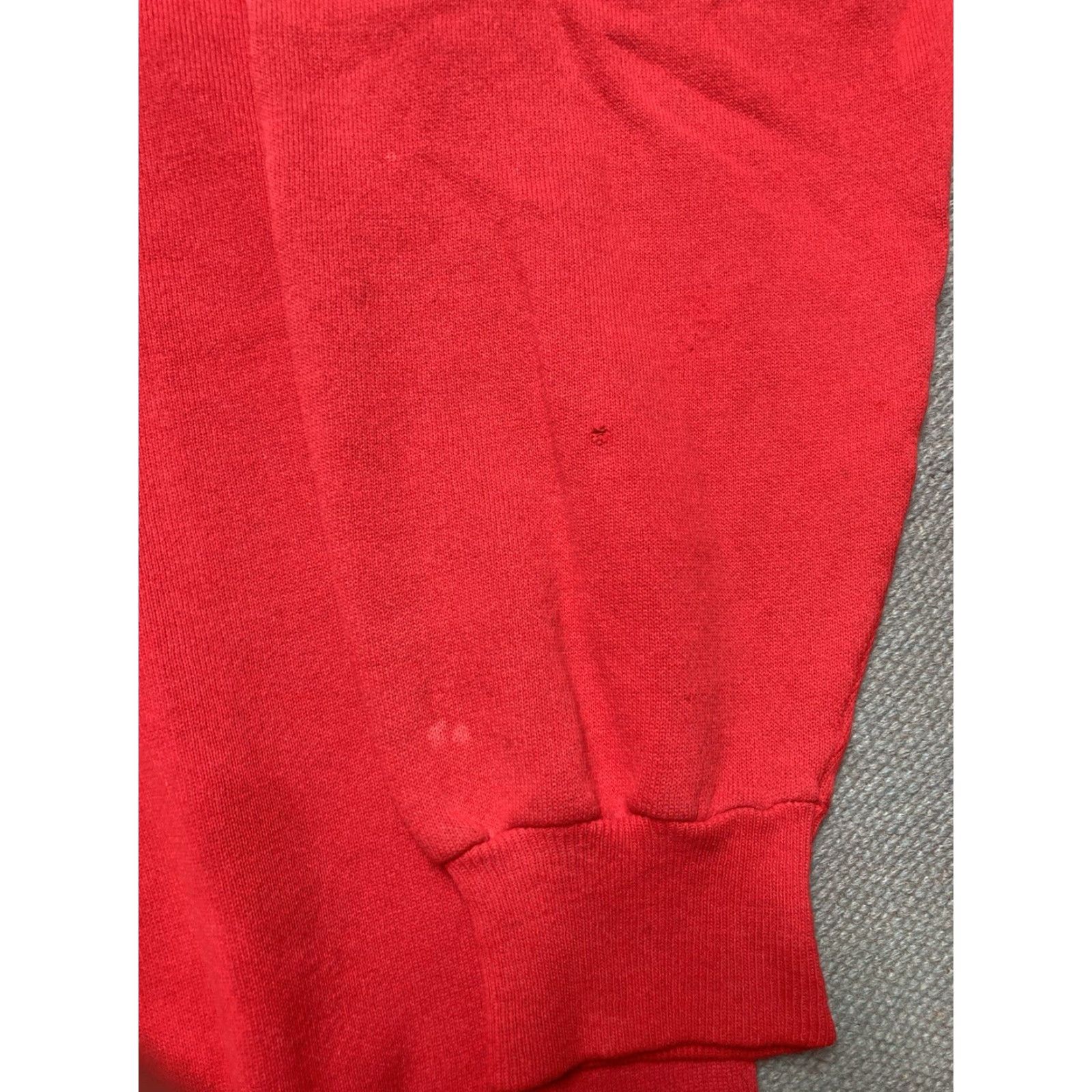 Vintage VINTAGE 80s Ohio State University Buckeyes USA Made XXL Sweatshirt Crewneck Red Mens Size US XXL / EU 58 / 5 - 2 Thumbnail