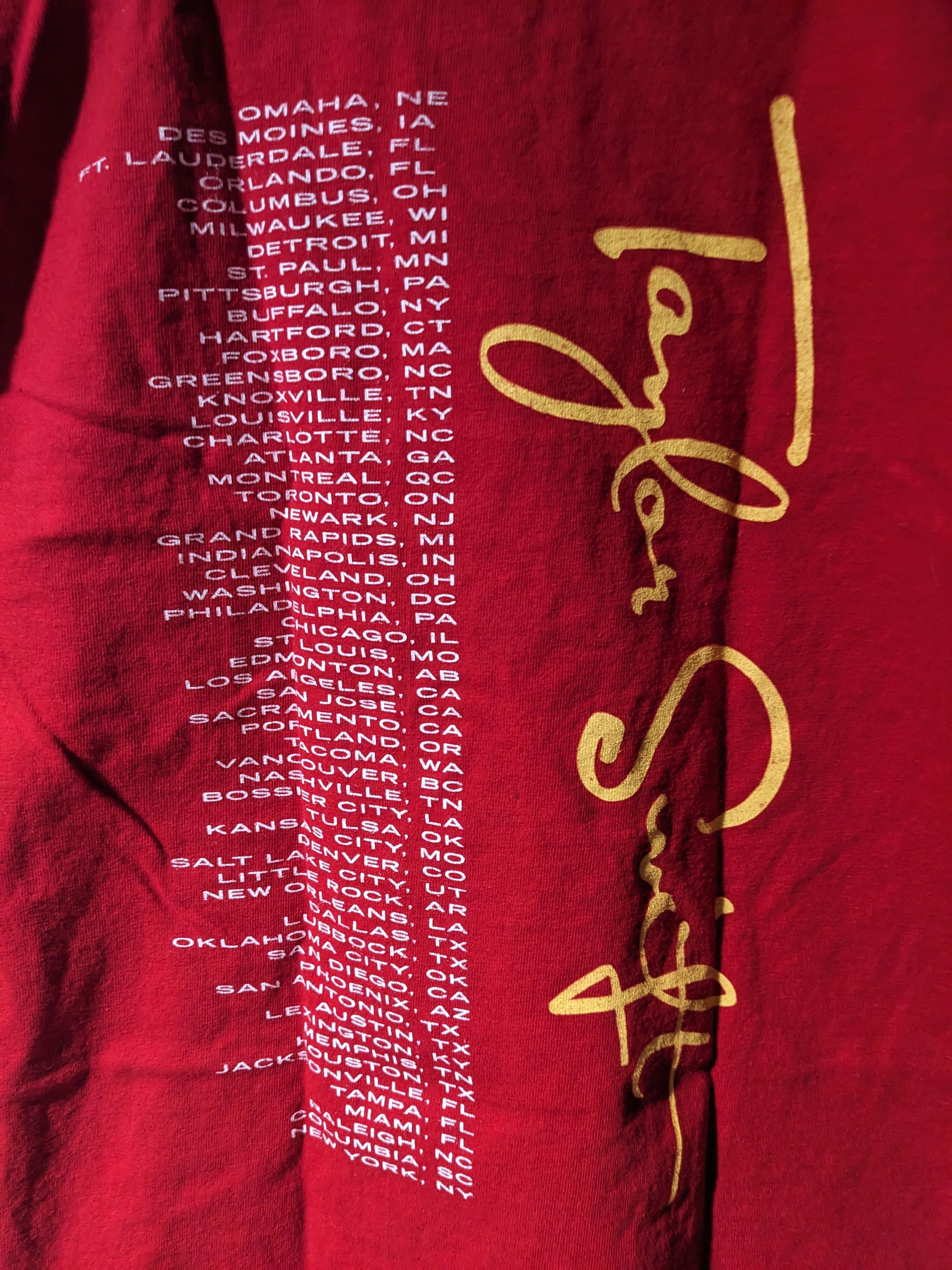 Band Tees Vintage 2010 Taylor Swift Speak Now Medium Youth T-Shirt Size US M / EU 48-50 / 2 - 5 Thumbnail