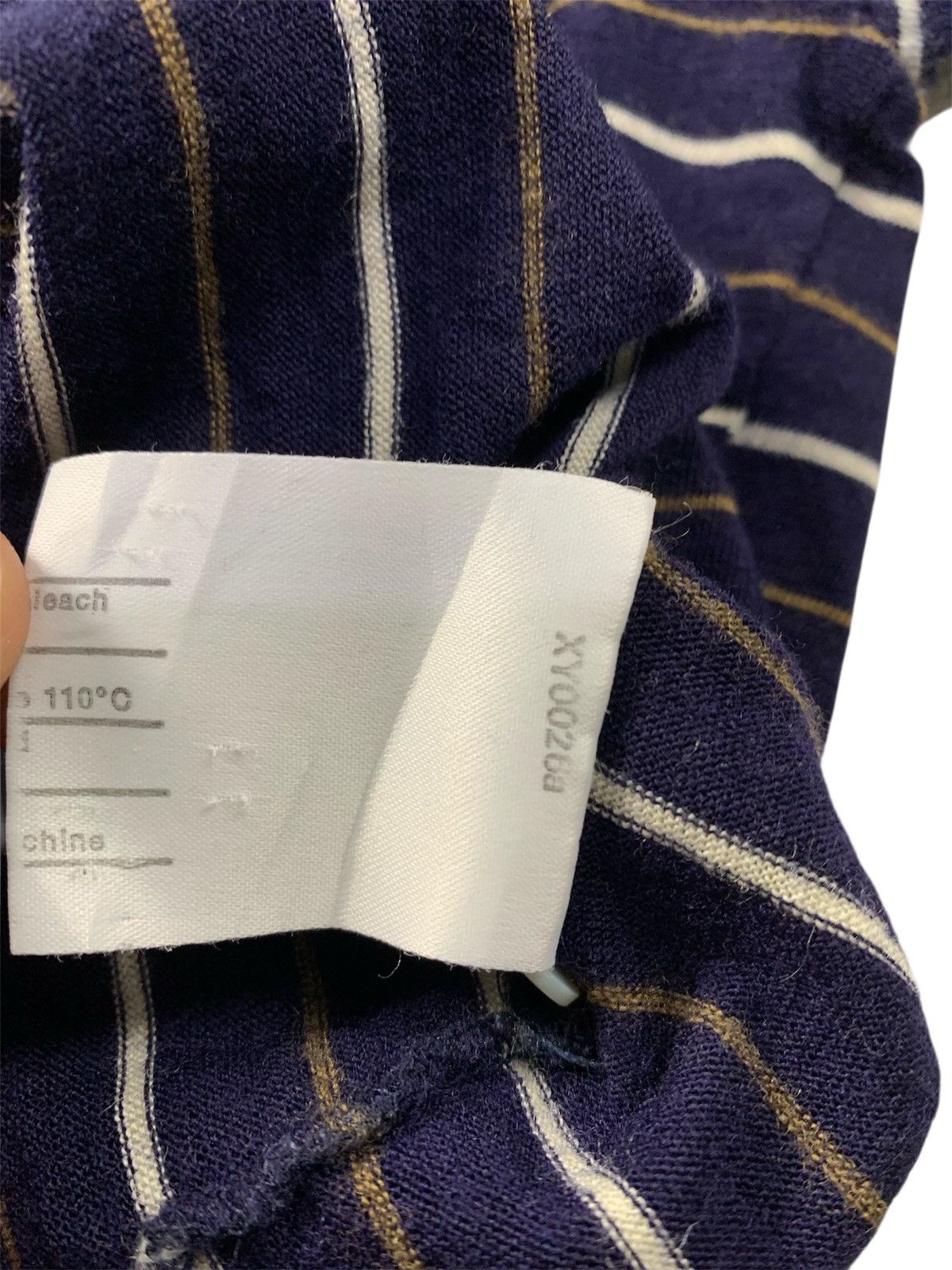 Alfred Dunhill Dunhill L/S stripe Polo shirt Size US S / EU 44-46 / 1 - 7 Thumbnail