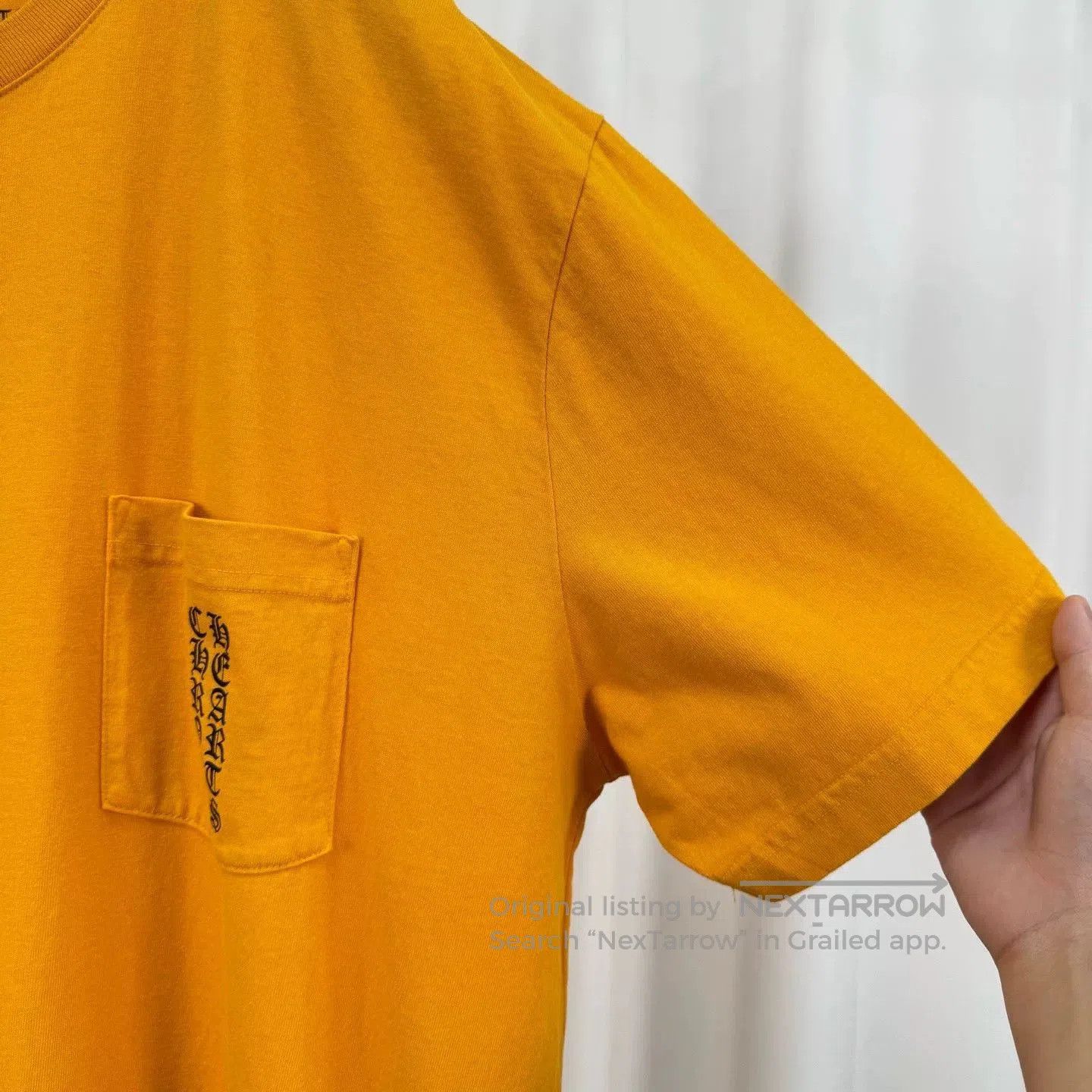 Chrome Hearts chrome hearts mustard yellow short sleeve shirt. Size US XXL / EU 58 / 5 - 4 Thumbnail