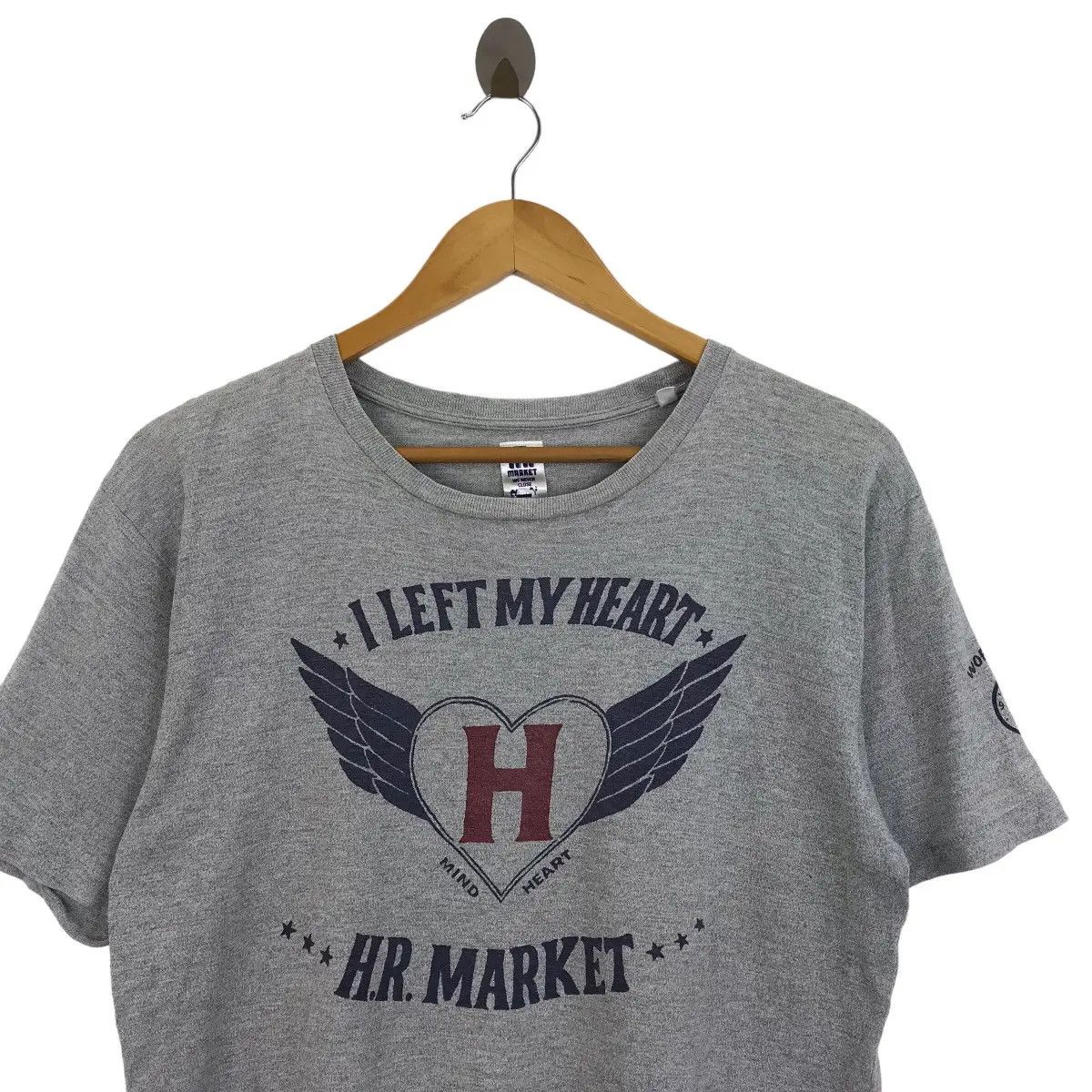 HOLLYWOOD RANCH MARKET HR MARKET JAPAN Hollywood Ranch I Left My Heart Tee Shirt Size US M / EU 48-50 / 2 - 3 Thumbnail