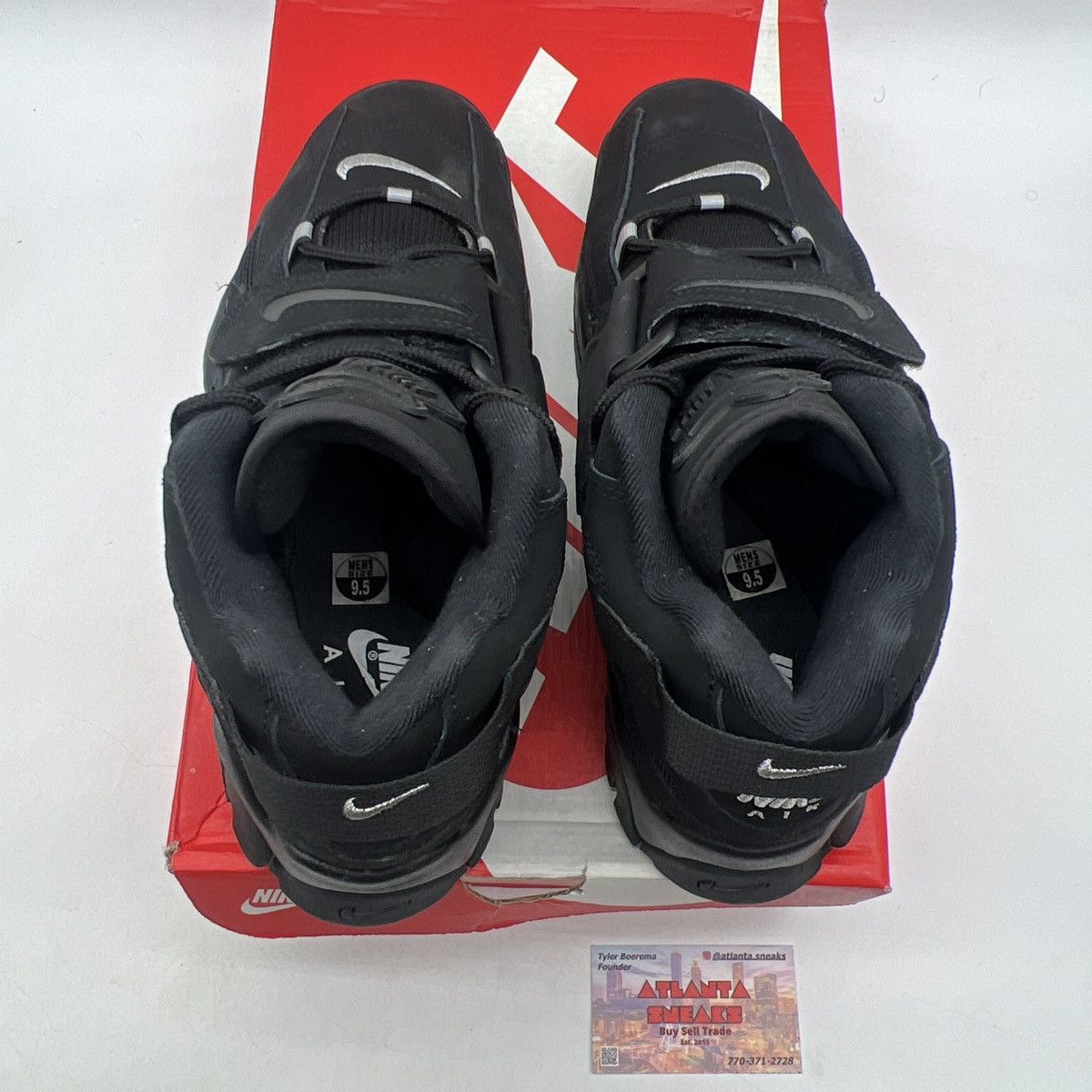Nike Air barrage mid black Size US 9.5 / EU 42-43 - 7 Thumbnail