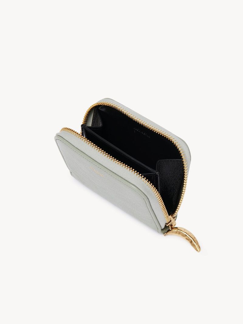 Chloe o1loc1c10226 Size: OS / Banana Zipped Coin Purse Sea Grass Size ONE SIZE - 3 Thumbnail