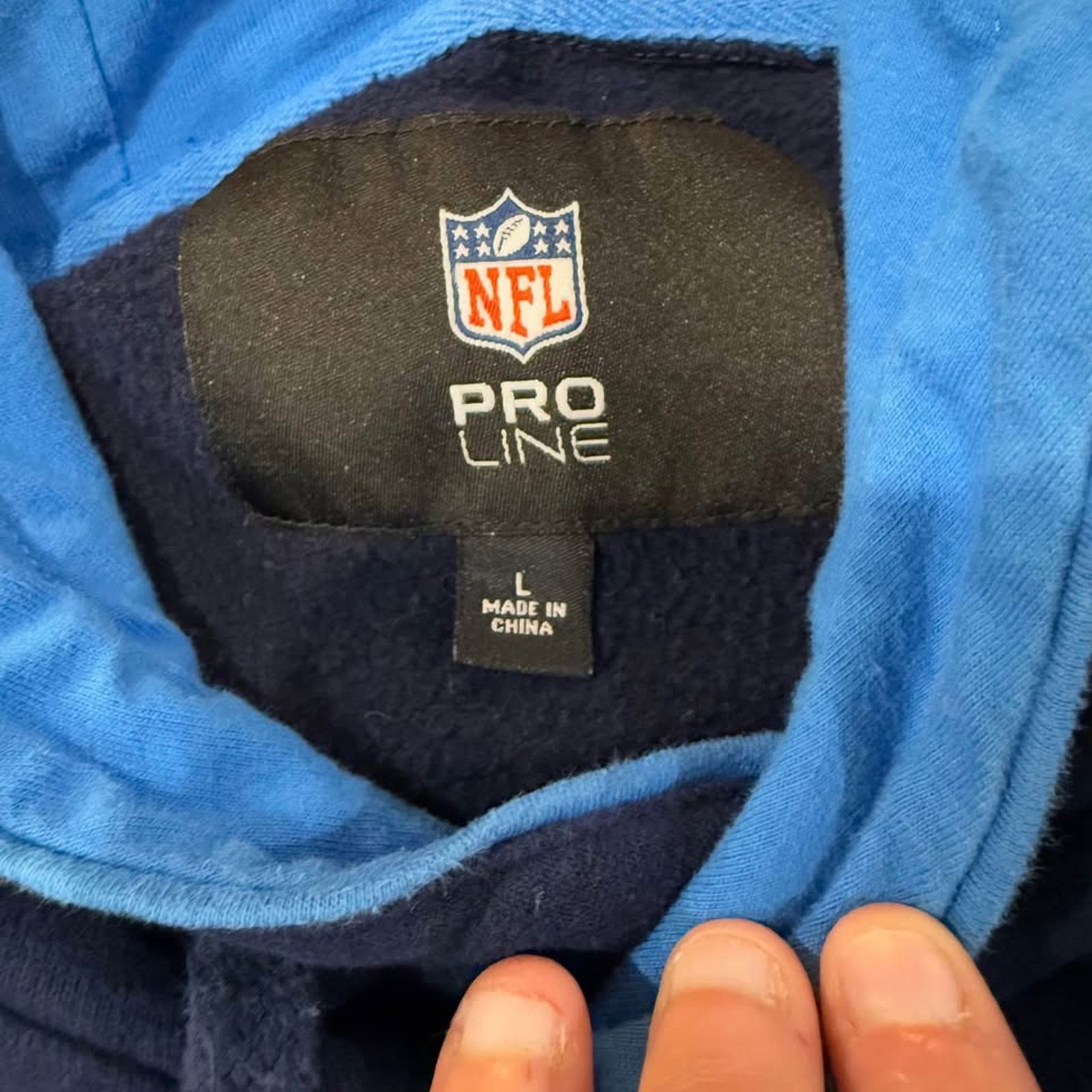 NFL Vintage NFL ProLine Chargers Hoodie Sweatshirt Blue Mens L Size US L / EU 52-54 / 3 - 4 Thumbnail