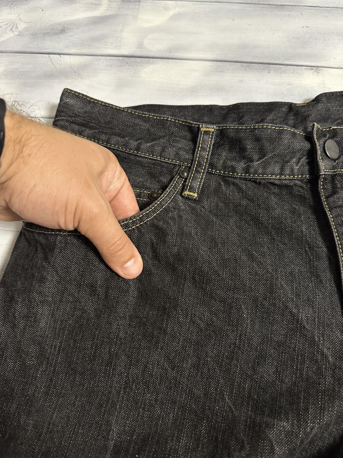 Carhartt Rare Jeans Carhartt Denim Ziggy Pants Y2K Style Size US 33 - 10 Thumbnail