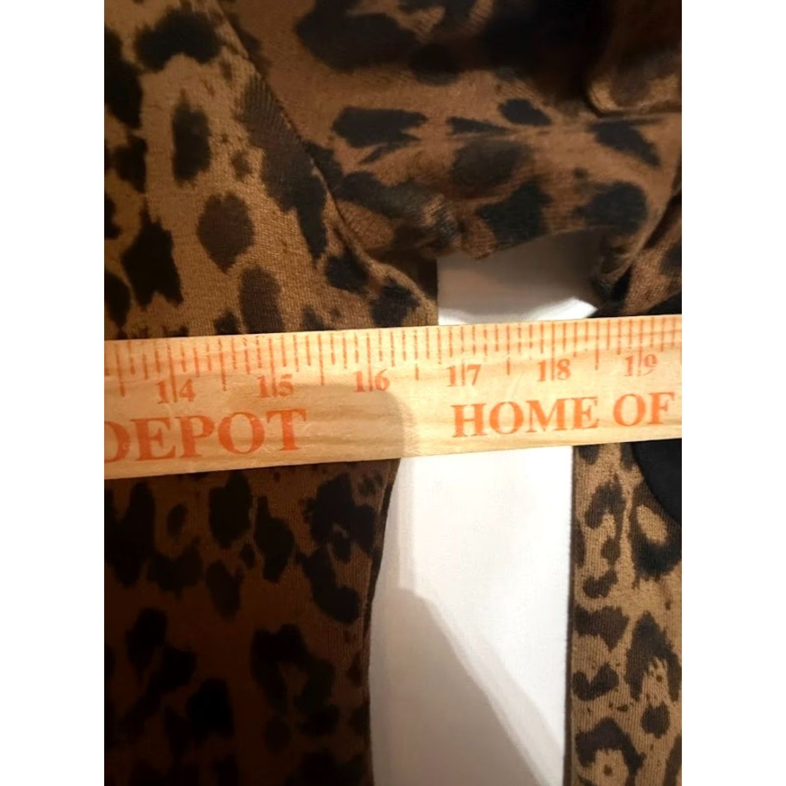 Ralph Lauren Ralph Lauren Jeans Co Leopard Print LS Top Womens PM Elbow Patch Tunic Size M / US 6-8 / IT 42-44 - 6 Thumbnail