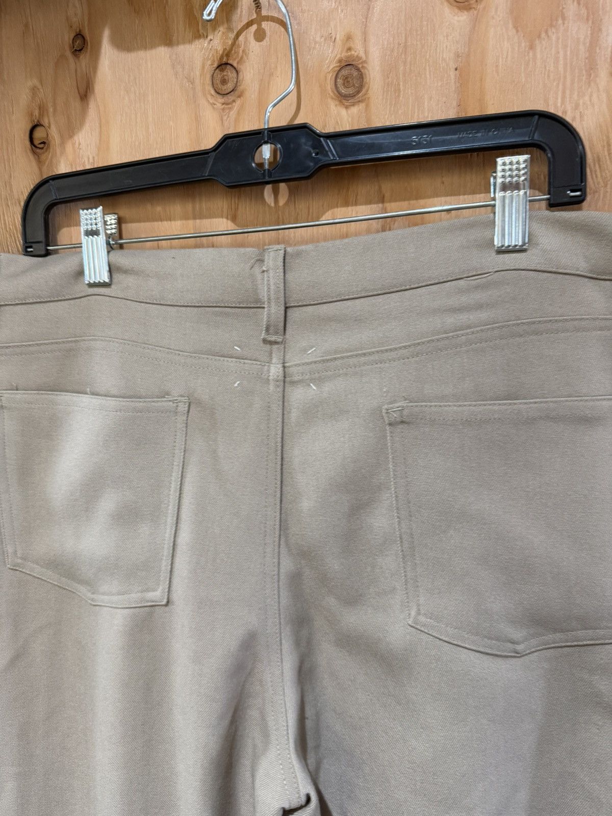 Maison Margiela Maison Margiela Beige Flare Pants Size US 30 / EU 46 - 4 Thumbnail