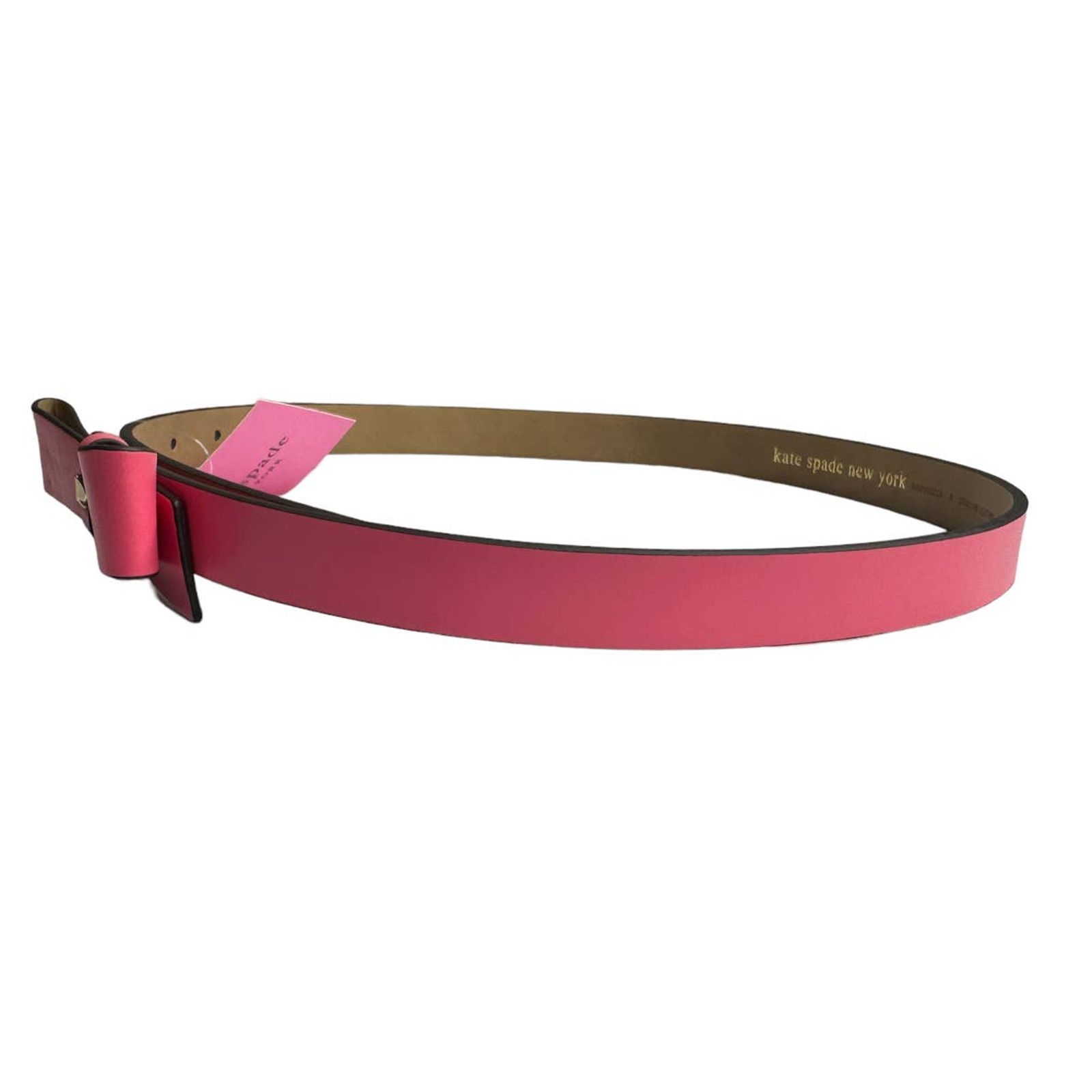Kate Spade Kate Spade Bow Leather Belt in Pale Peach small Size ONE SIZE - 4 Thumbnail
