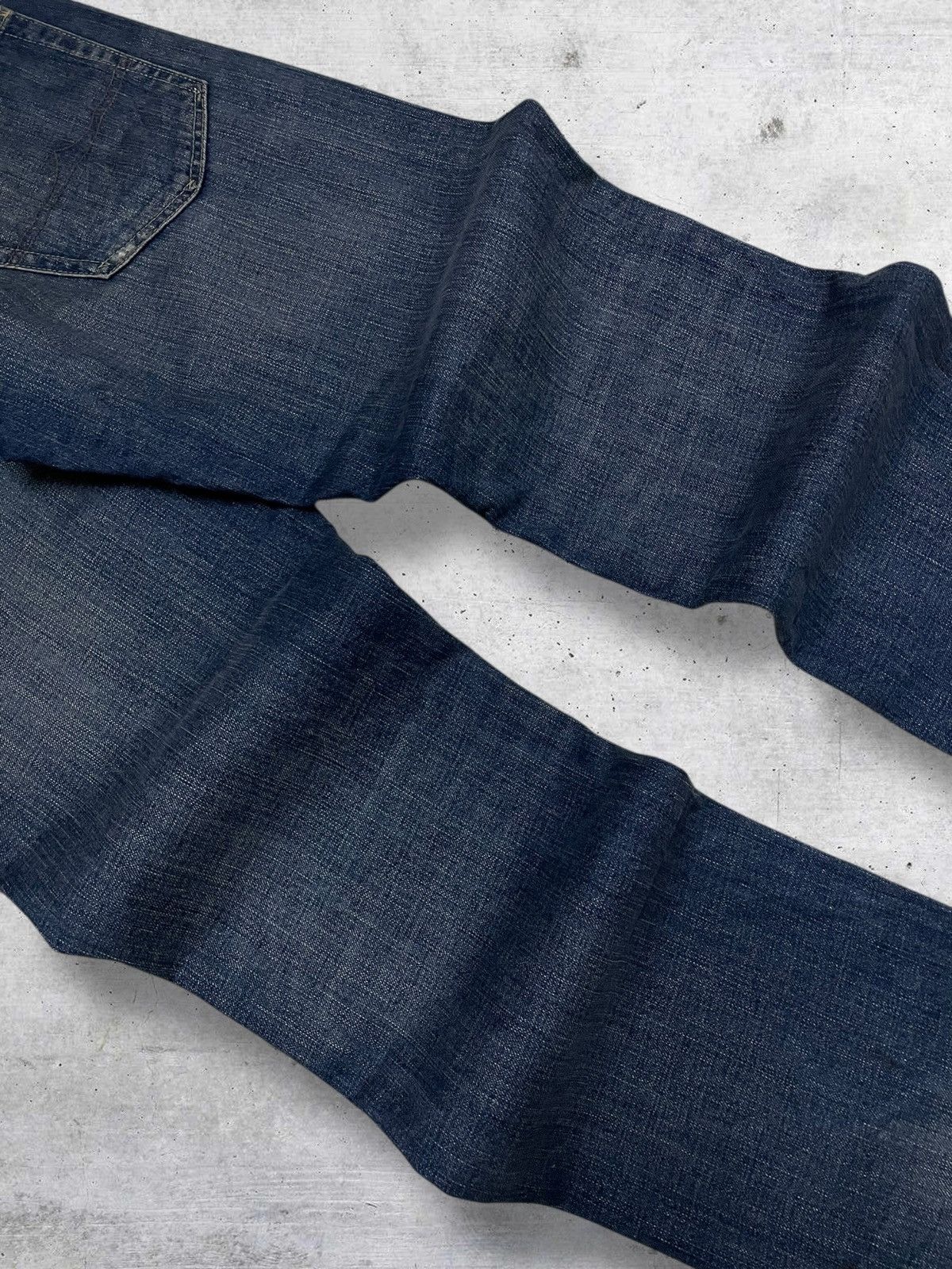Polo Ralph Lauren VINTAGE POLO RALPH LAUREN SUPPLY DISTRESSED INDIGO DENIM Size US 33 - 13 Thumbnail