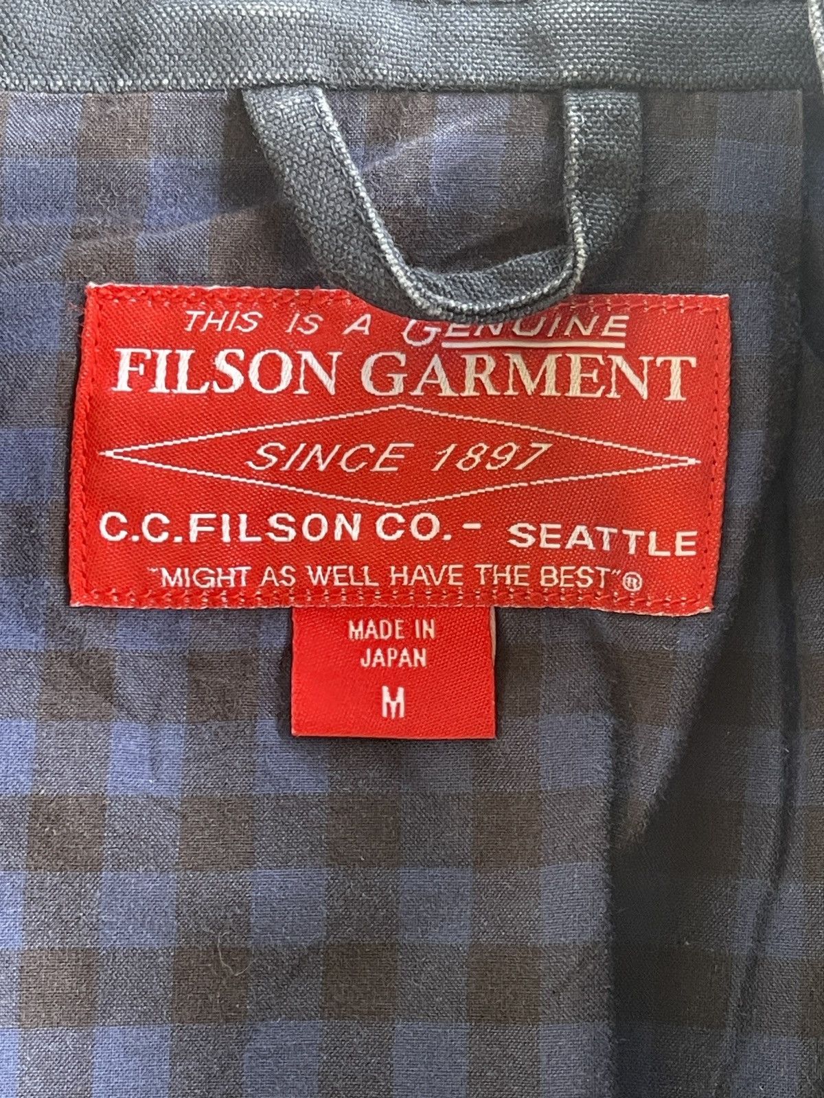 Filson Filson Tin Cloth Cruiser Jacket Size US M / EU 48-50 / 2 - 11 Thumbnail