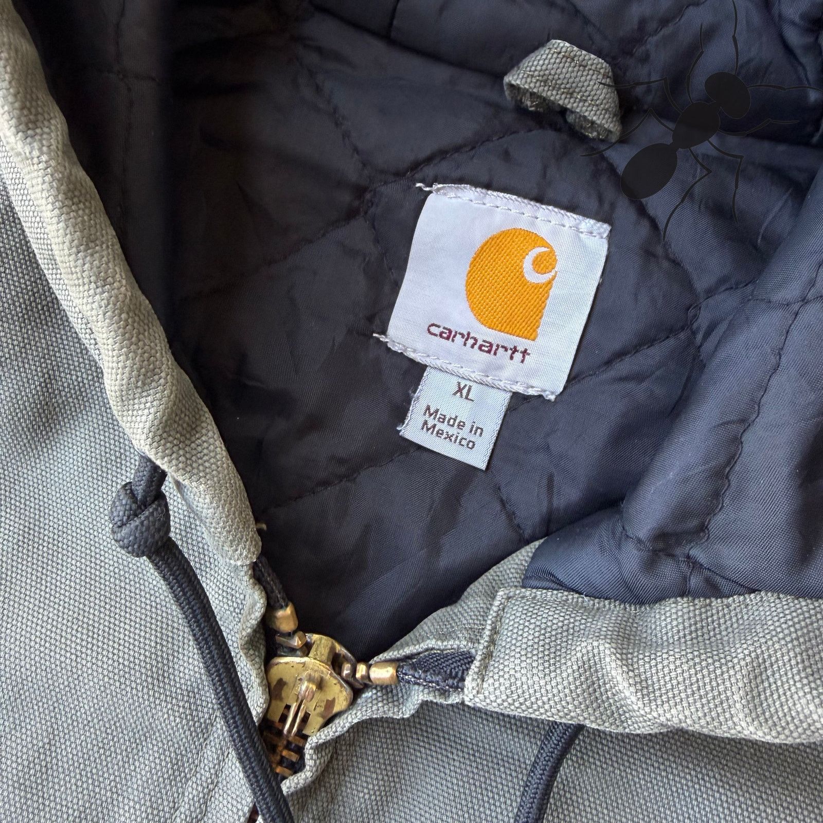 Carhartt × Vintage Carhartt J280 MOS green hooded work wear jacket Size US XL / EU 56 / 4 - 9 Thumbnail