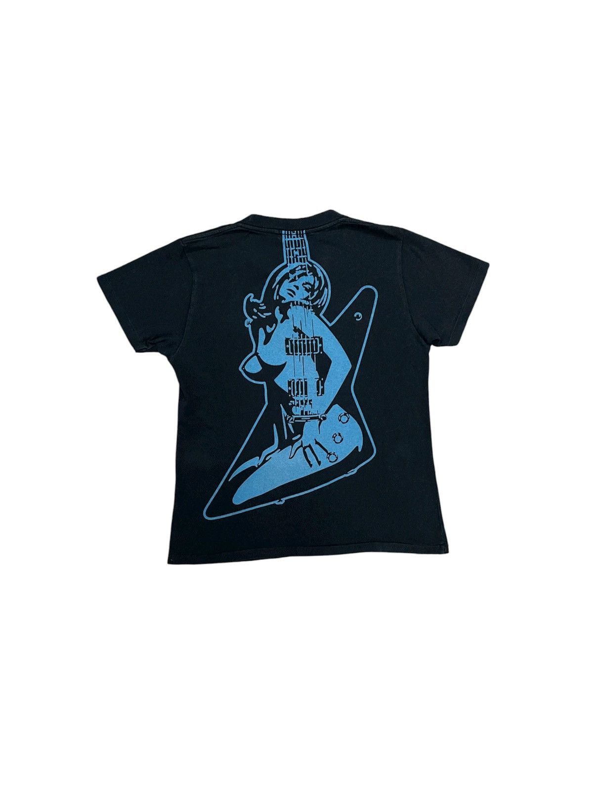 Hysteric Glamour 90s HYSTERIC GLAMOUR NAKED GIRL GUITAR TEES BIG PRINT Size US S / EU 44-46 / 1 - 3 Thumbnail