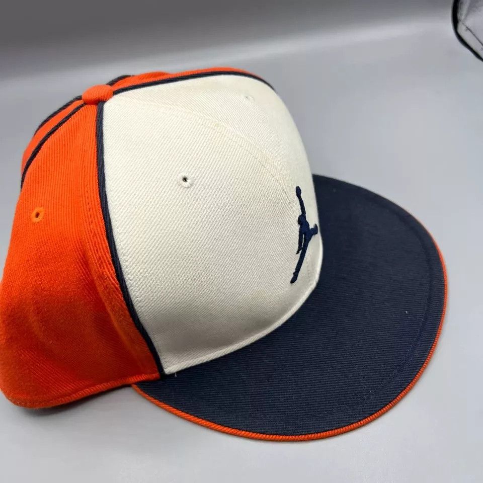 Jordan Brand Air Jordan Hat Men 7 5/8 Embroidered Logo Jumpman Fitted Cap Size ONE SIZE - 3 Thumbnail