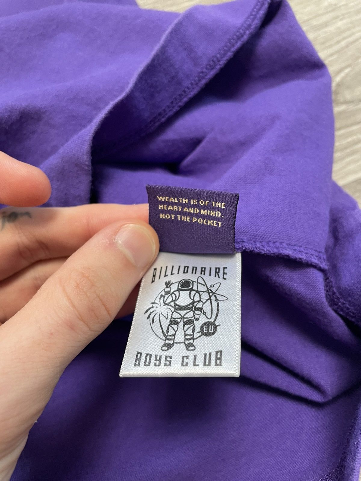Billionaire Boys Club Billionaire Boys Club BBC Purple T-Shirt Size US S / EU 44-46 / 1 - 11 Thumbnail