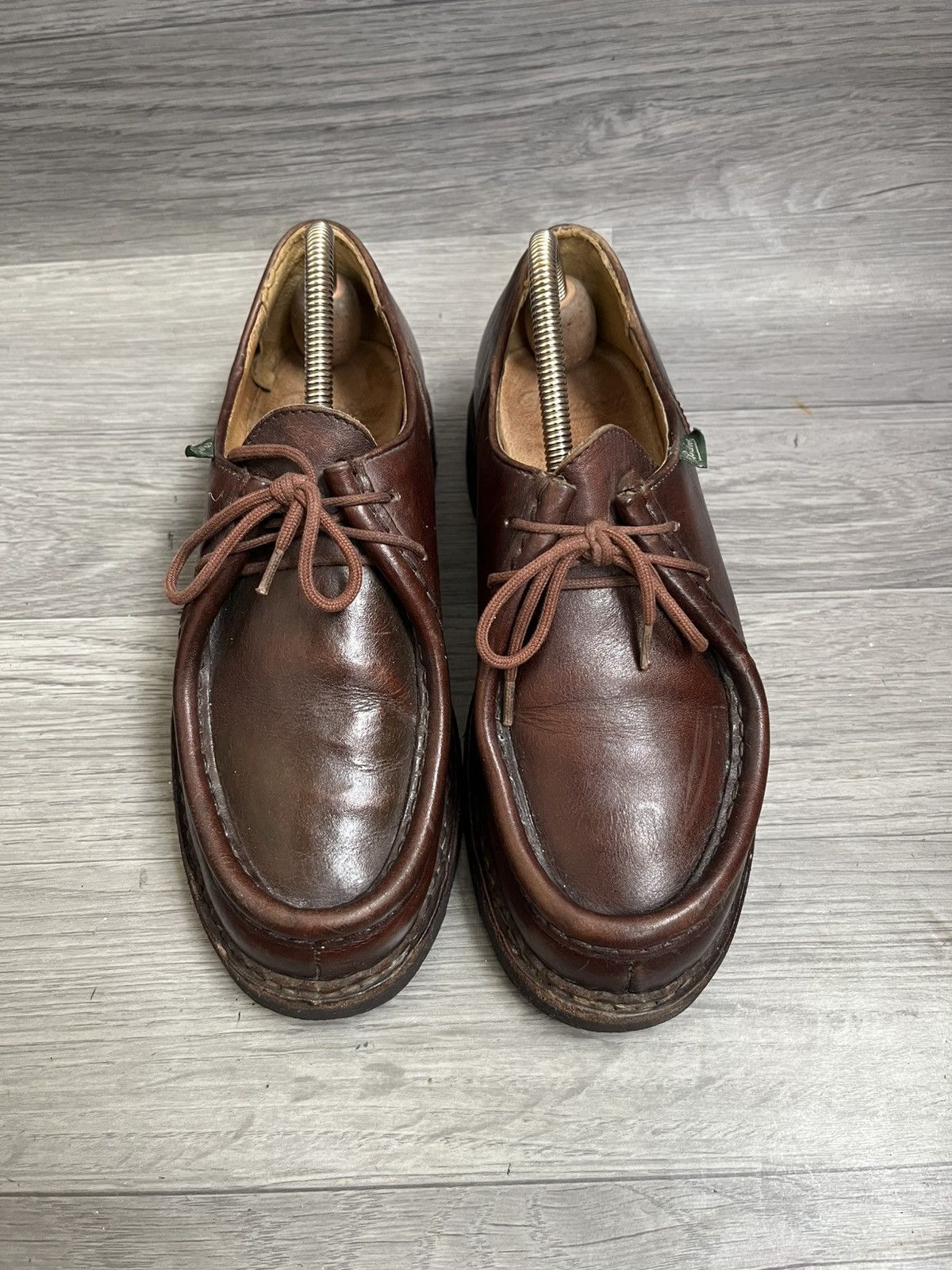 Paraboot Paraboot michael brown leather derby shoes Size US 6 / EU 39 - 2 Thumbnail
