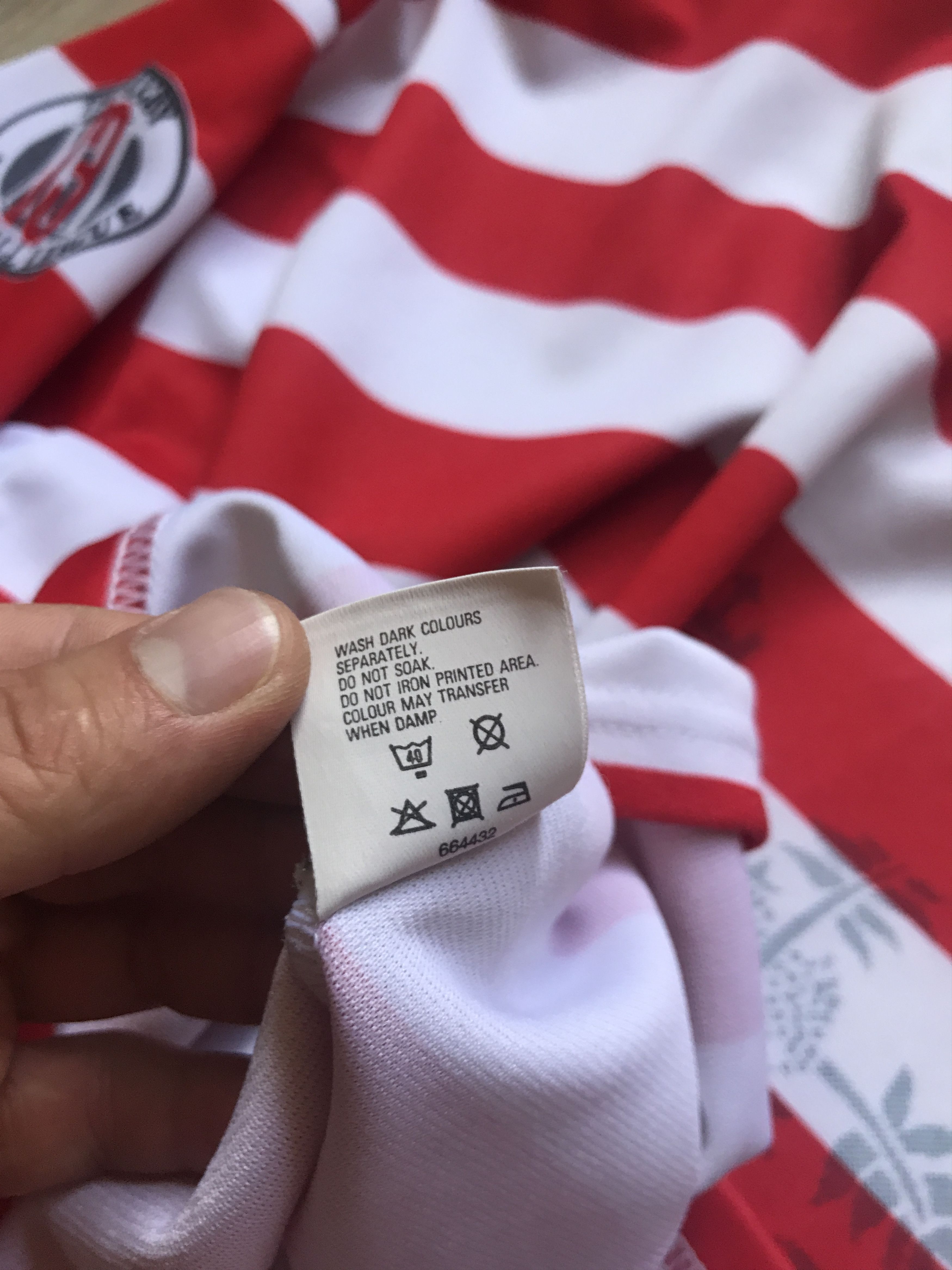 Puma × Vintage Puma Wigan 1995 Rugby Centenary Striped Jersey Size US XL / EU 56 / 4 - 12 Thumbnail
