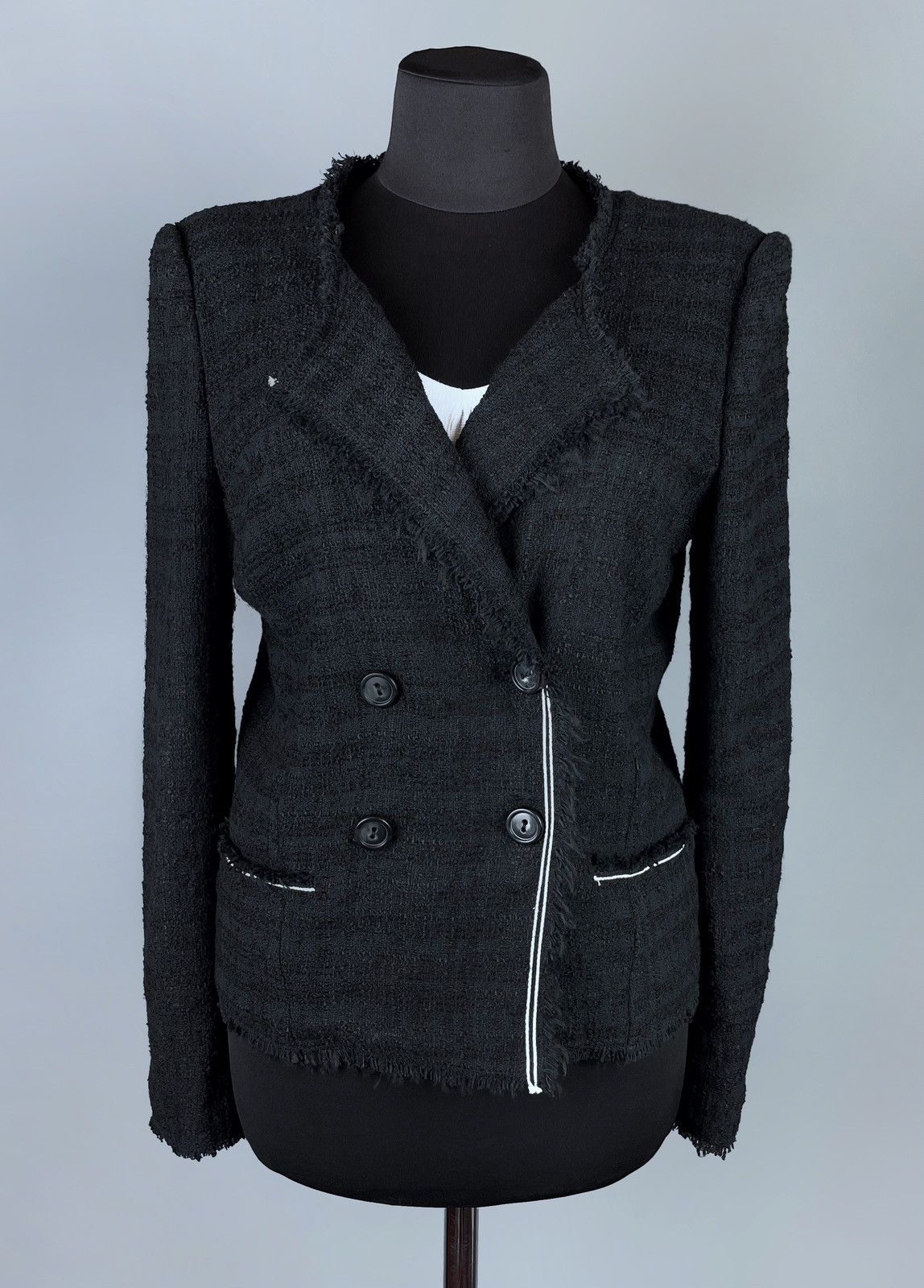 Isabel Marant Etoile Isabel Marant Etoile Glen Slub Knit Tweed Blazer Size 44 Size M / US 6-8 / IT 42-44 - 1 Thumbnail