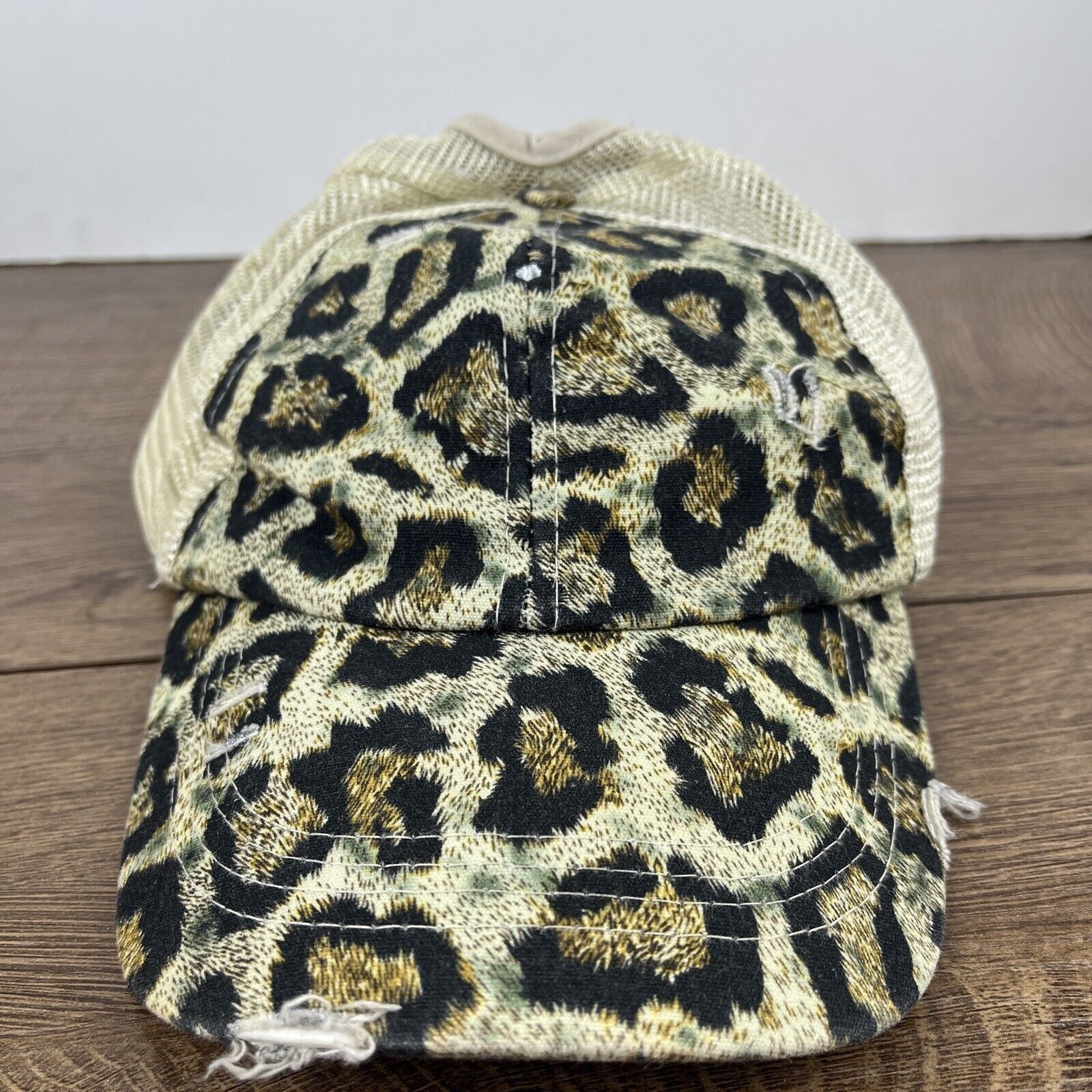 Other Cheetah Brown Hat Cheetah Hat Brown Hat Adjustable Adult Siz Size ONE SIZE - 4 Thumbnail