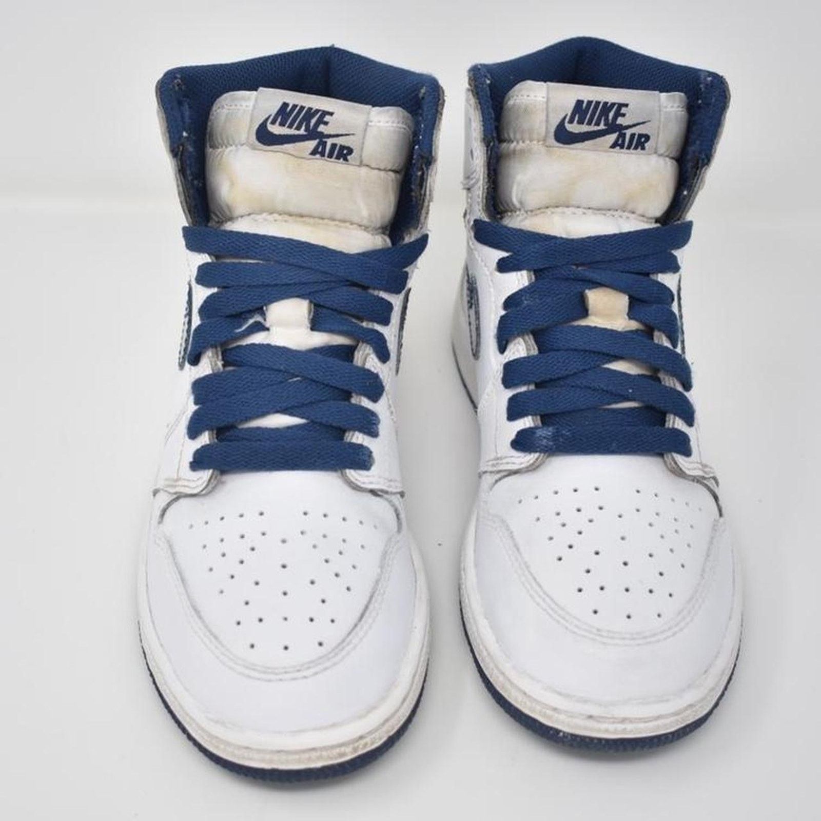 Jordan Brand 2016 Jordan 1 High “Metallic Navy” Size US 5.5 / IT 35.5 - 3 Thumbnail