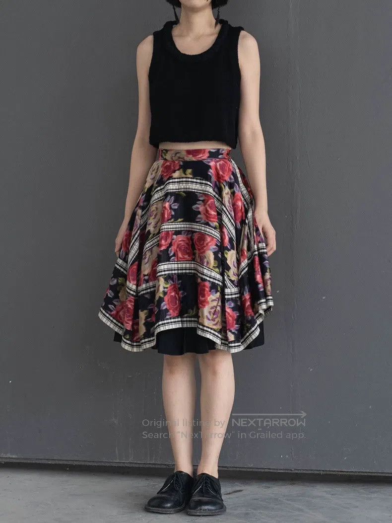 Comme des Garcons Comme Des Garcons size M Early Collection Psychedelic Rose Size 23" - 2 Thumbnail