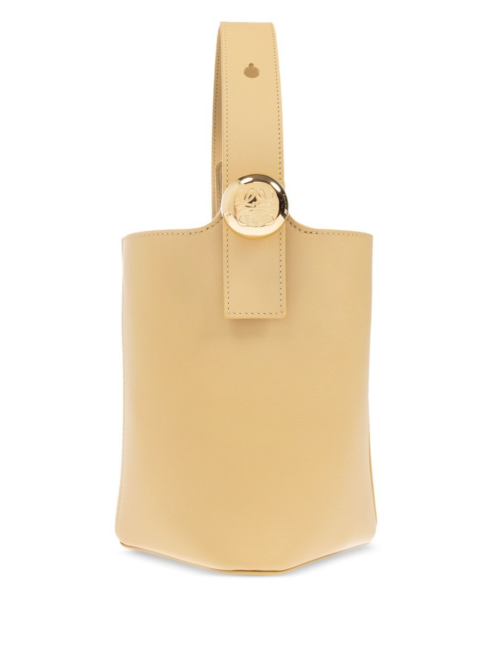 Loewe Pebble Mini Leather Bucket Bag, Women's