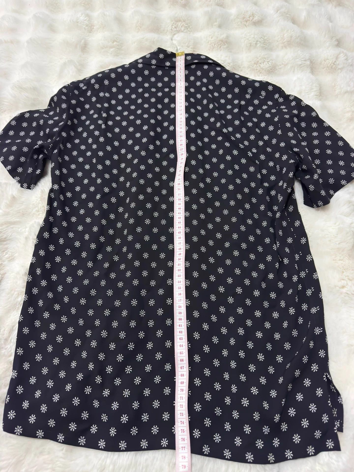 Saint Laurent Paris Saint Laurent SLP Snowflake Shark Collar Shirt 37 Size US S / EU 44-46 / 1 - 9 Thumbnail