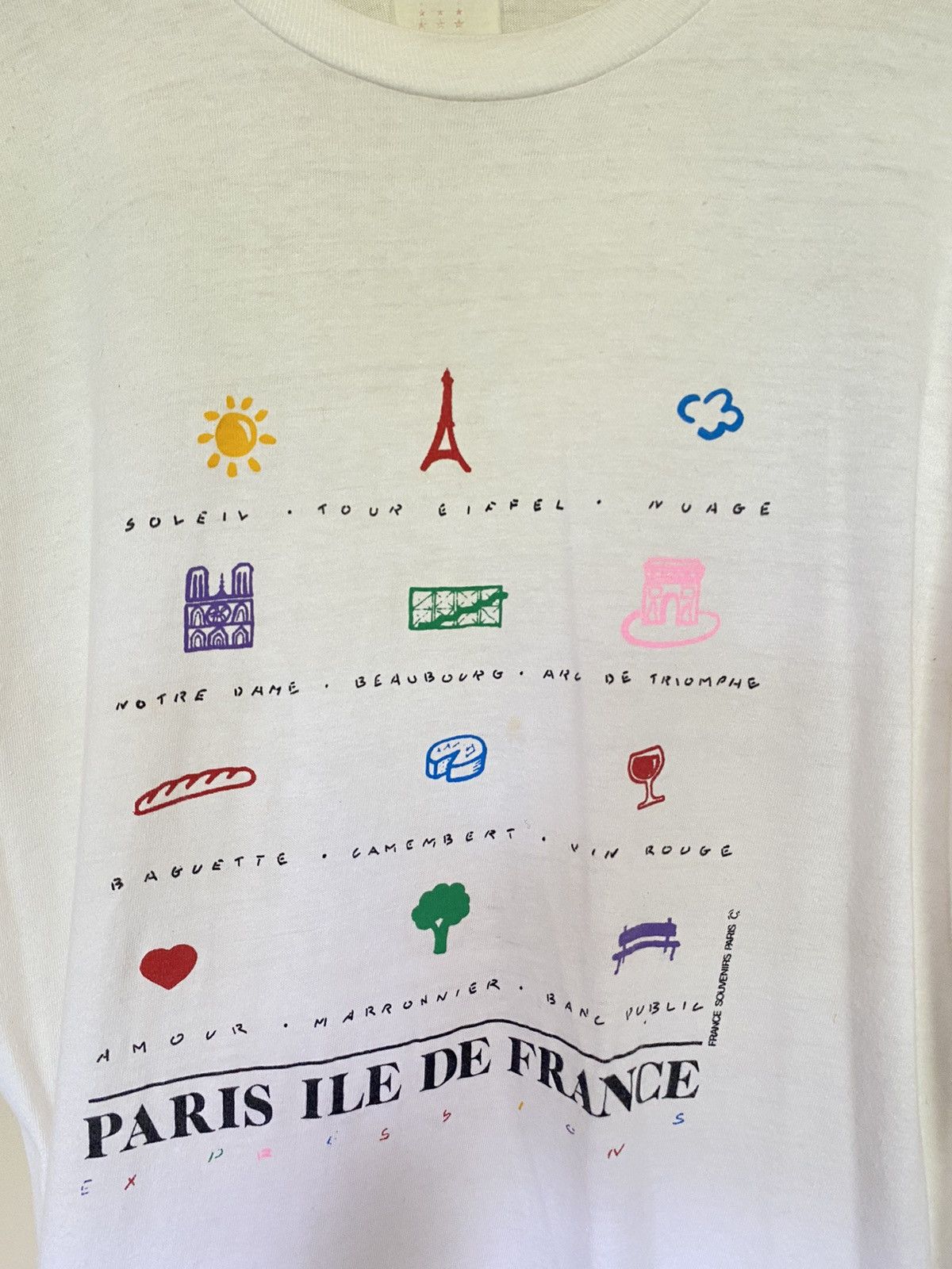 Vintage Vintage Paris tee Size US M / EU 48-50 / 2 - 3 Thumbnail