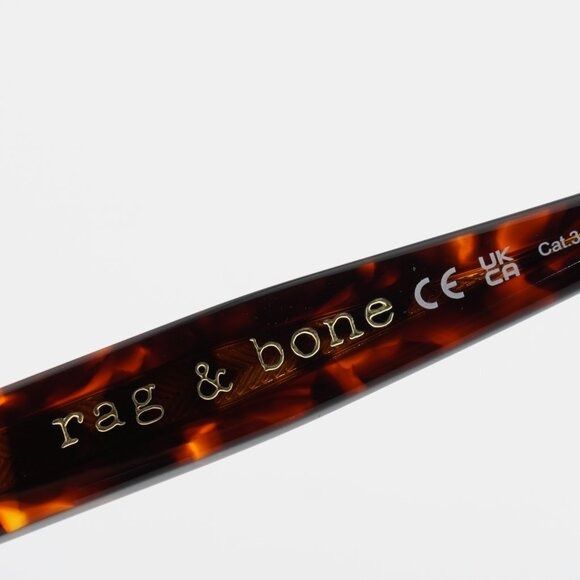 Rag & Bone Rag & Bone RNB1078/S 0086 HA Sunglasses Havana Frame Size ONE SIZE - 7 Thumbnail
