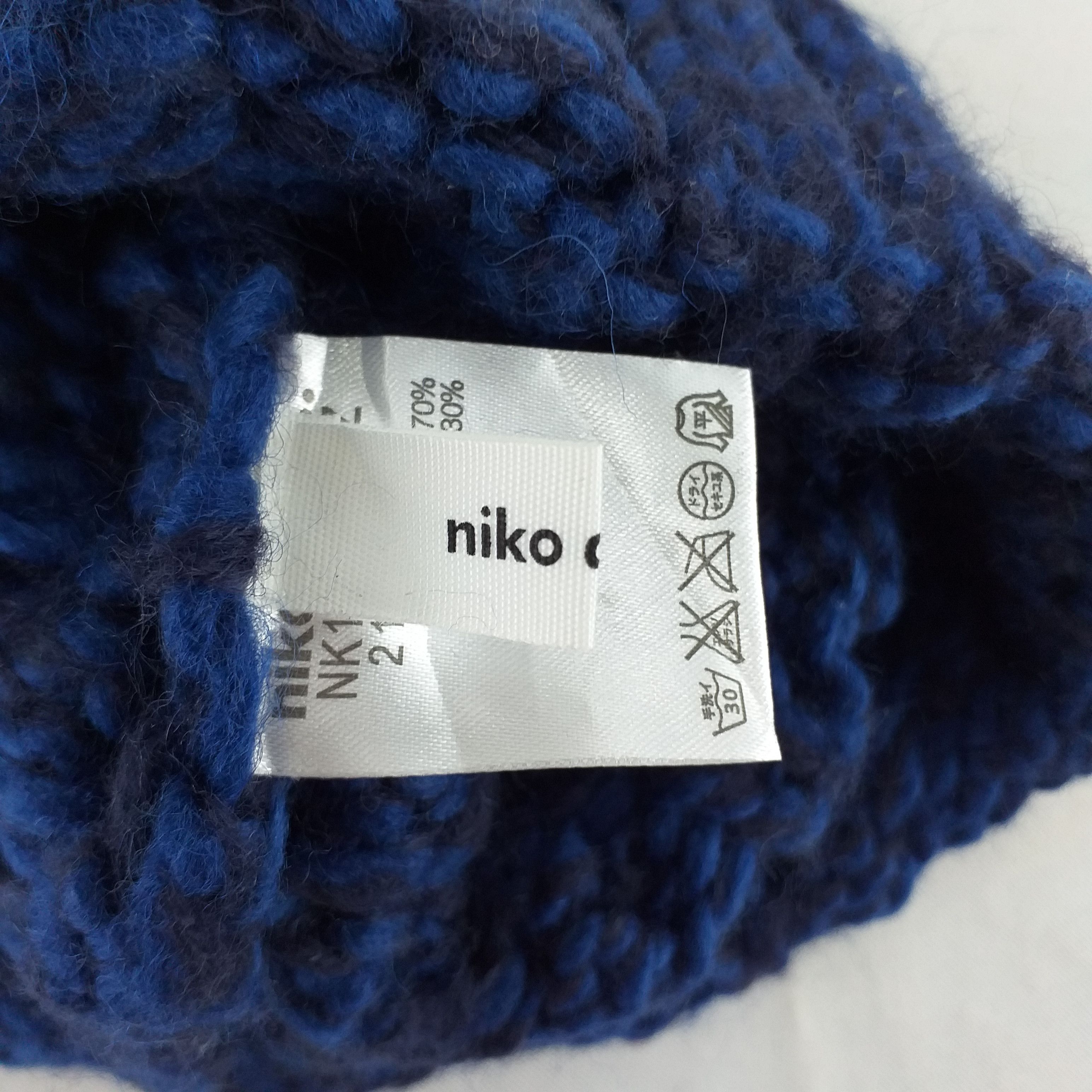 Japanese Brand Niko And Plain Snow Cap Hat Beanie -BN477 Size ONE SIZE - 5 Thumbnail